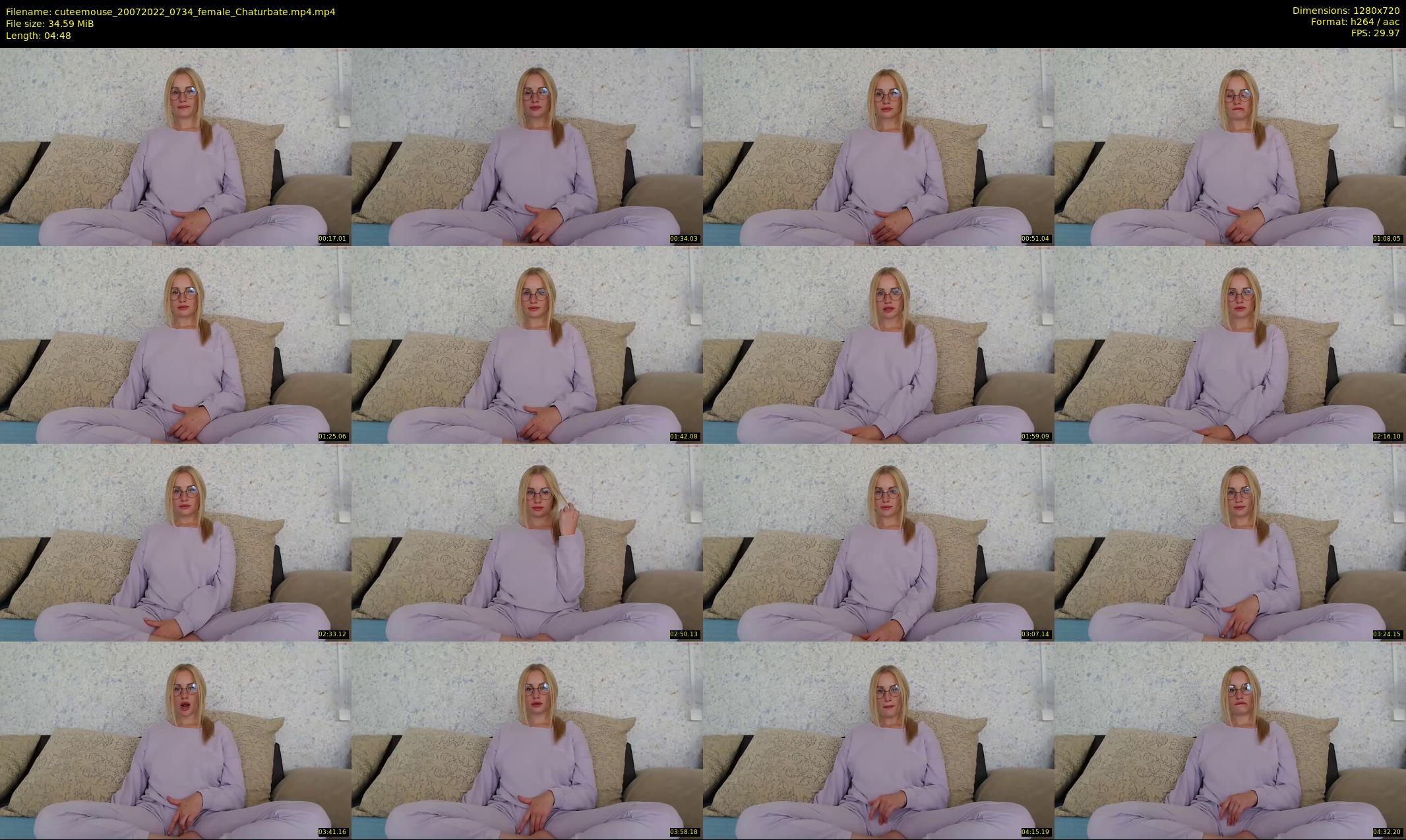 cuteemouse — 5 minute Chaturbate female cam show recording, 720p, Jul 20, 2022
