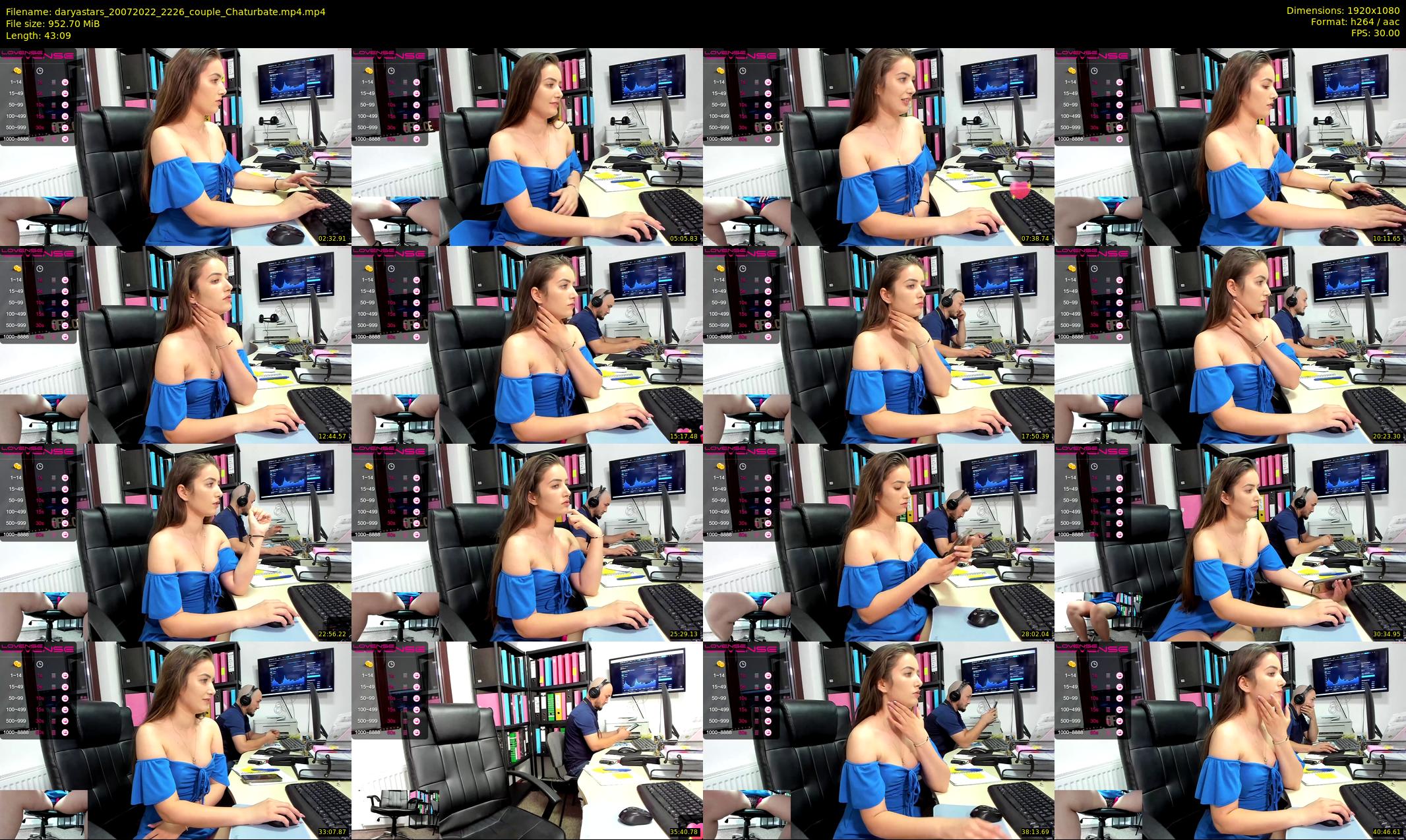 daryastars — 44 minute Chaturbate couple cam show recording, 1080p, Jul 20, 2022