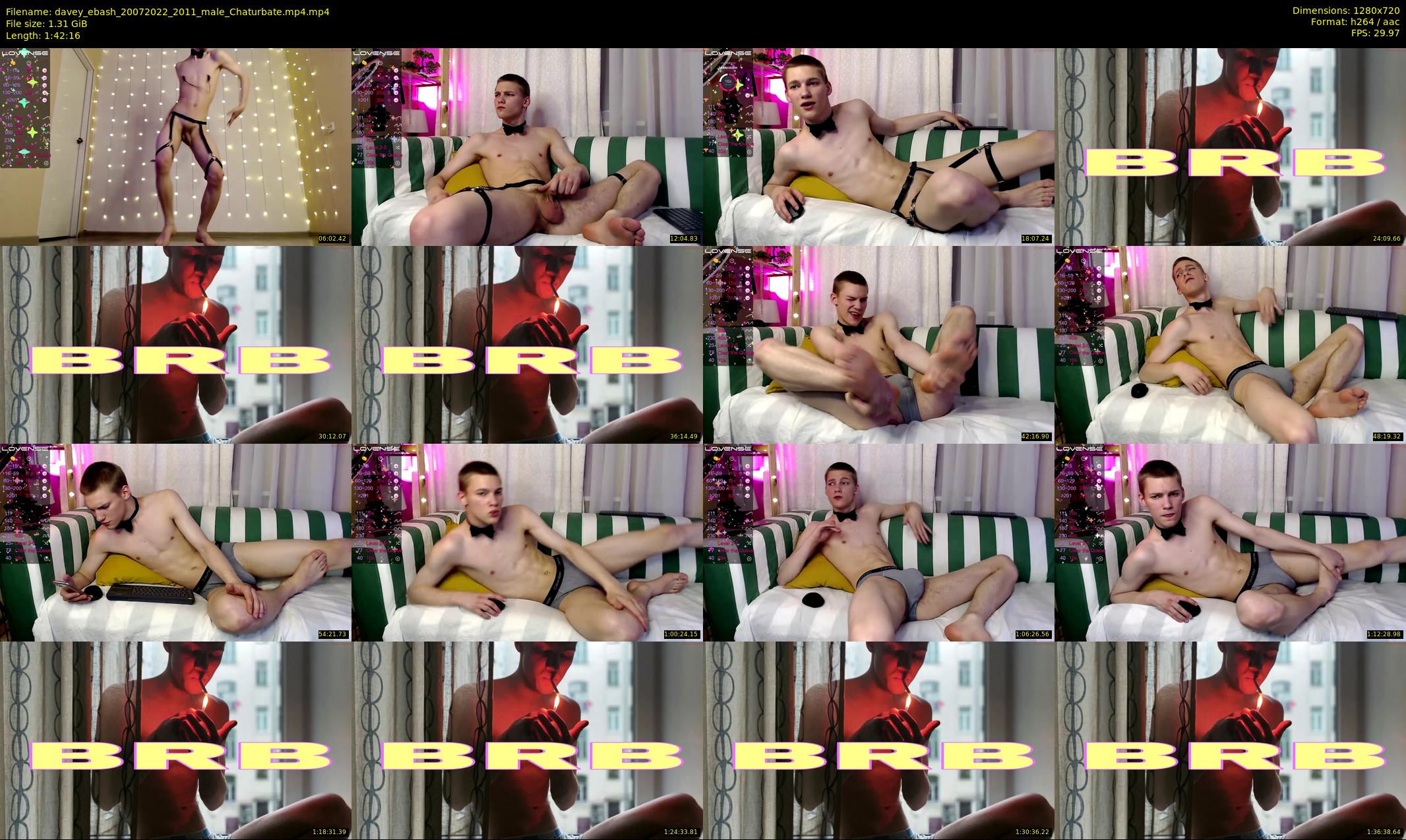 davey_ebash — 103 minute Chaturbate male cam show recording, 720p, Jul 20, 2022