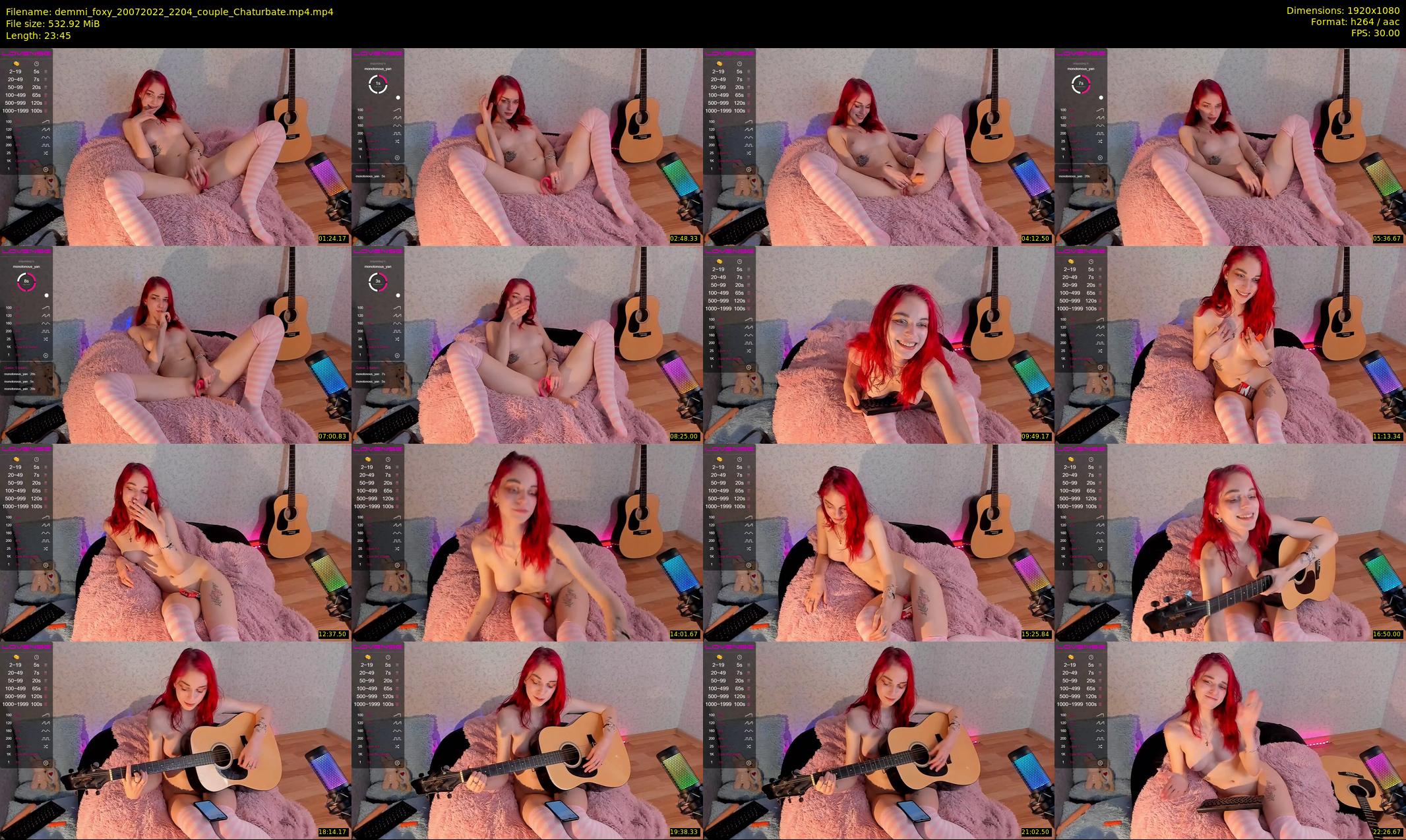 demmi_foxy — 24 minute Chaturbate couple cam show recording, 1080p, Jul 20, 2022