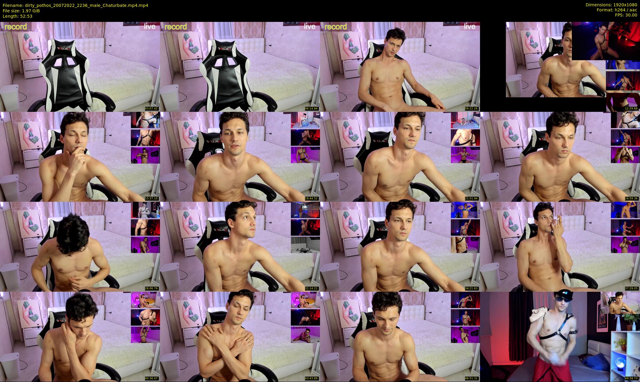 dirty_pothos — 53 minute Chaturbate male cam show recording, 1080p, Jul 20, 2022