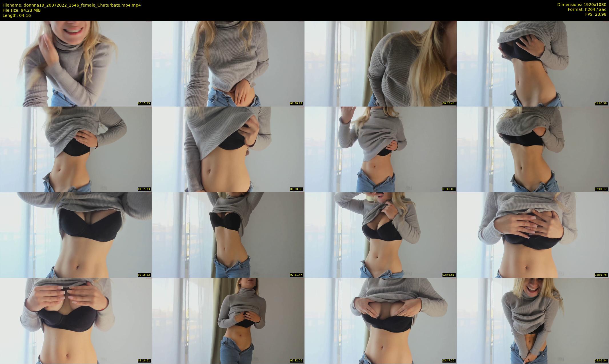 donnna19 — 5 minute Chaturbate female cam show recording, 1080p, Jul 20, 2022