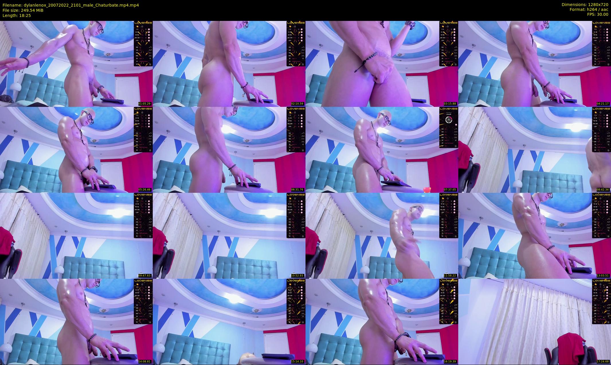 dylanlenox — 19 minute Chaturbate male cam show recording, 720p, Jul 20, 2022