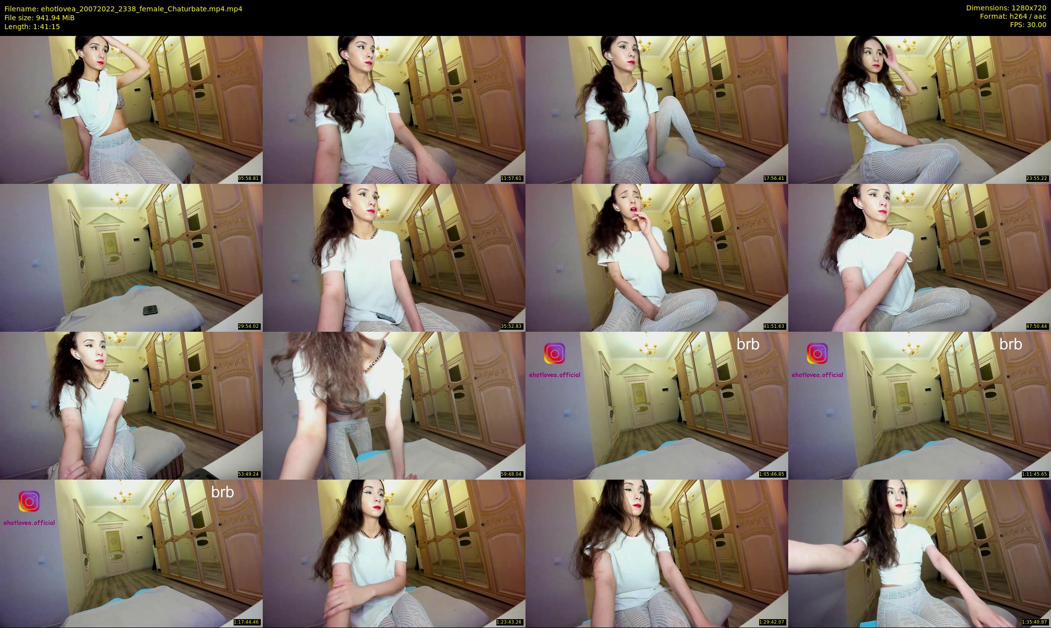 ehotlovea — 102 minute Chaturbate female cam show recording, 720p, Jul 20, 2022
