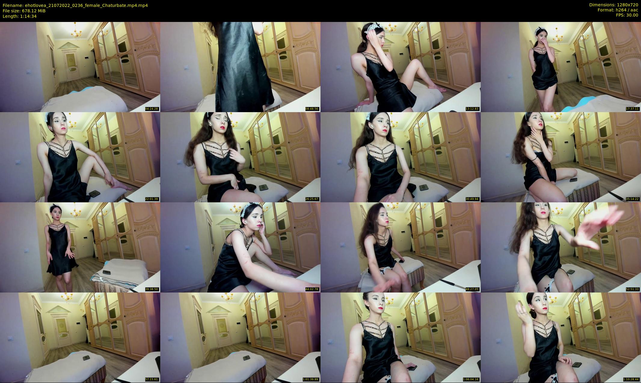 ehotlovea — 75 minute Chaturbate female cam show recording, 720p, Jul 21, 2022