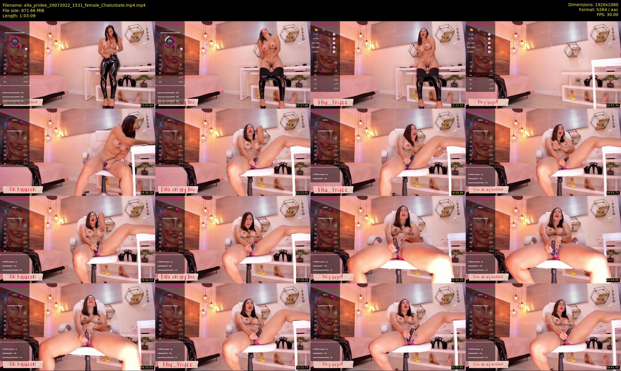 ella_pridee — 64 minute Chaturbate female cam show recording, 1080p, Jul 20, 2022