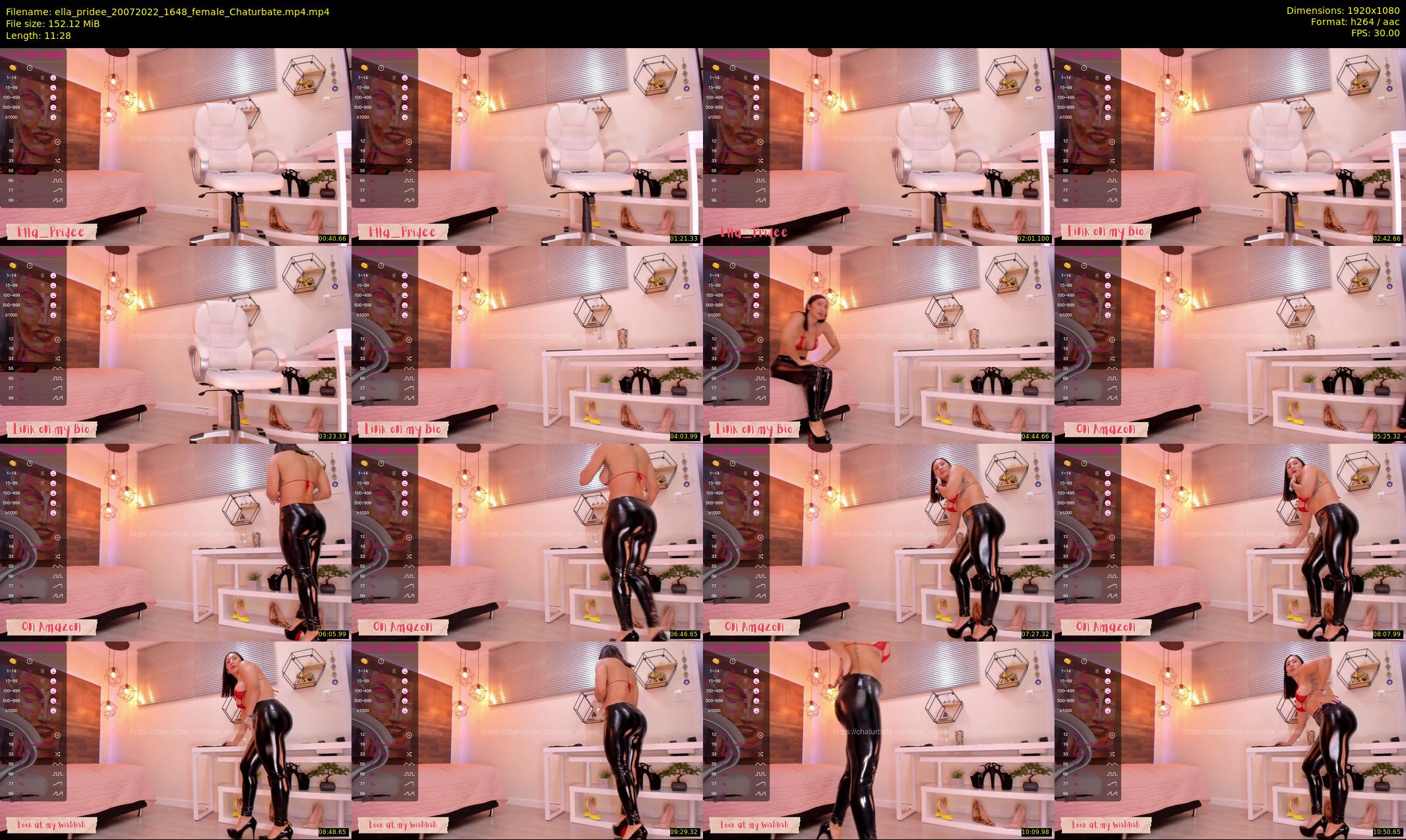 ella_pridee — 12 minute Chaturbate female cam show recording, 1080p, Jul 20, 2022