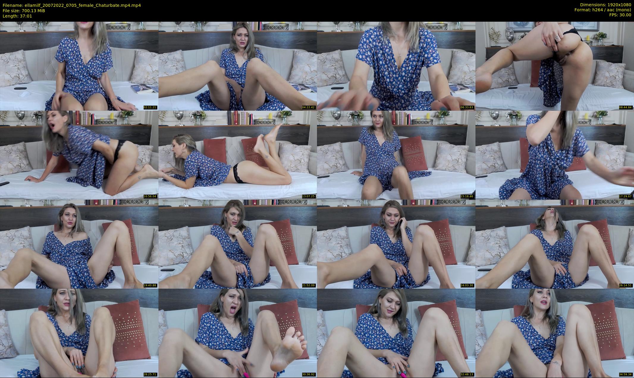 ellamilf — 38 minute Chaturbate female cam show recording, 1080p, Jul 20, 2022