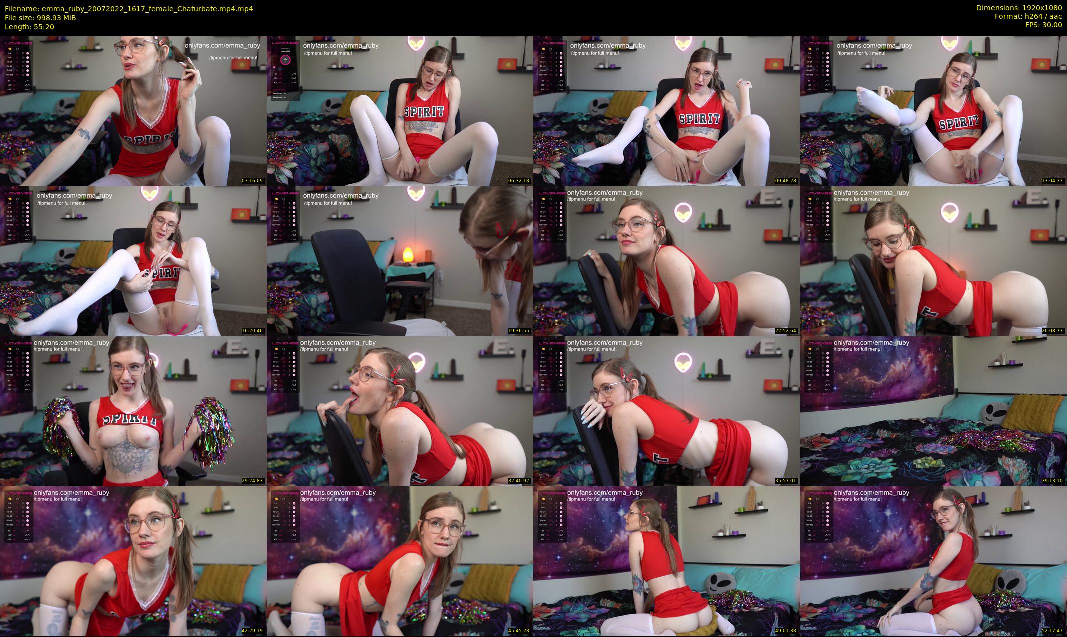 emma_ruby — 56 minute Chaturbate female cam show recording, 1080p, Jul 20, 2022