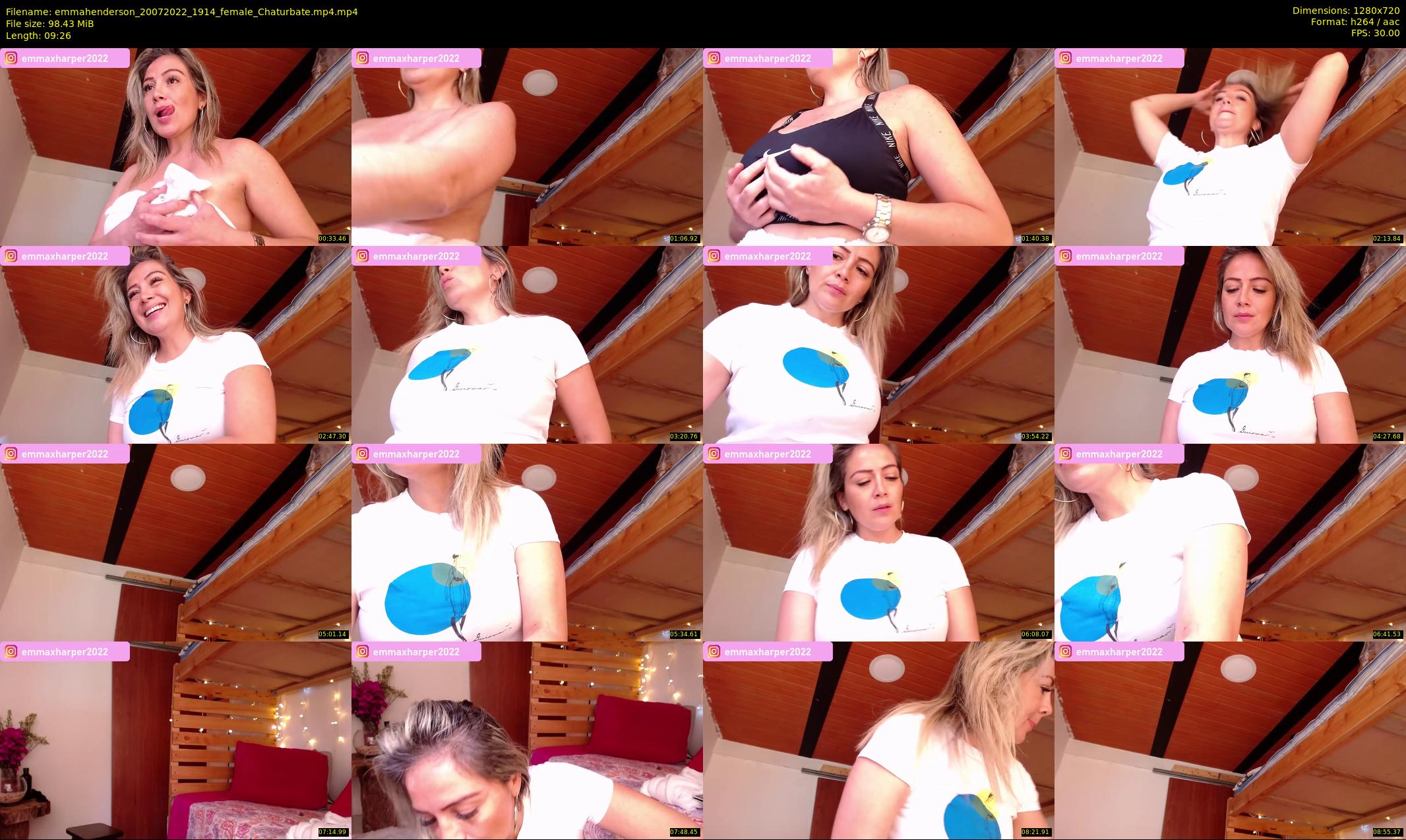 emmahenderson — 10 minute Chaturbate female cam show recording, 720p, Jul 20, 2022