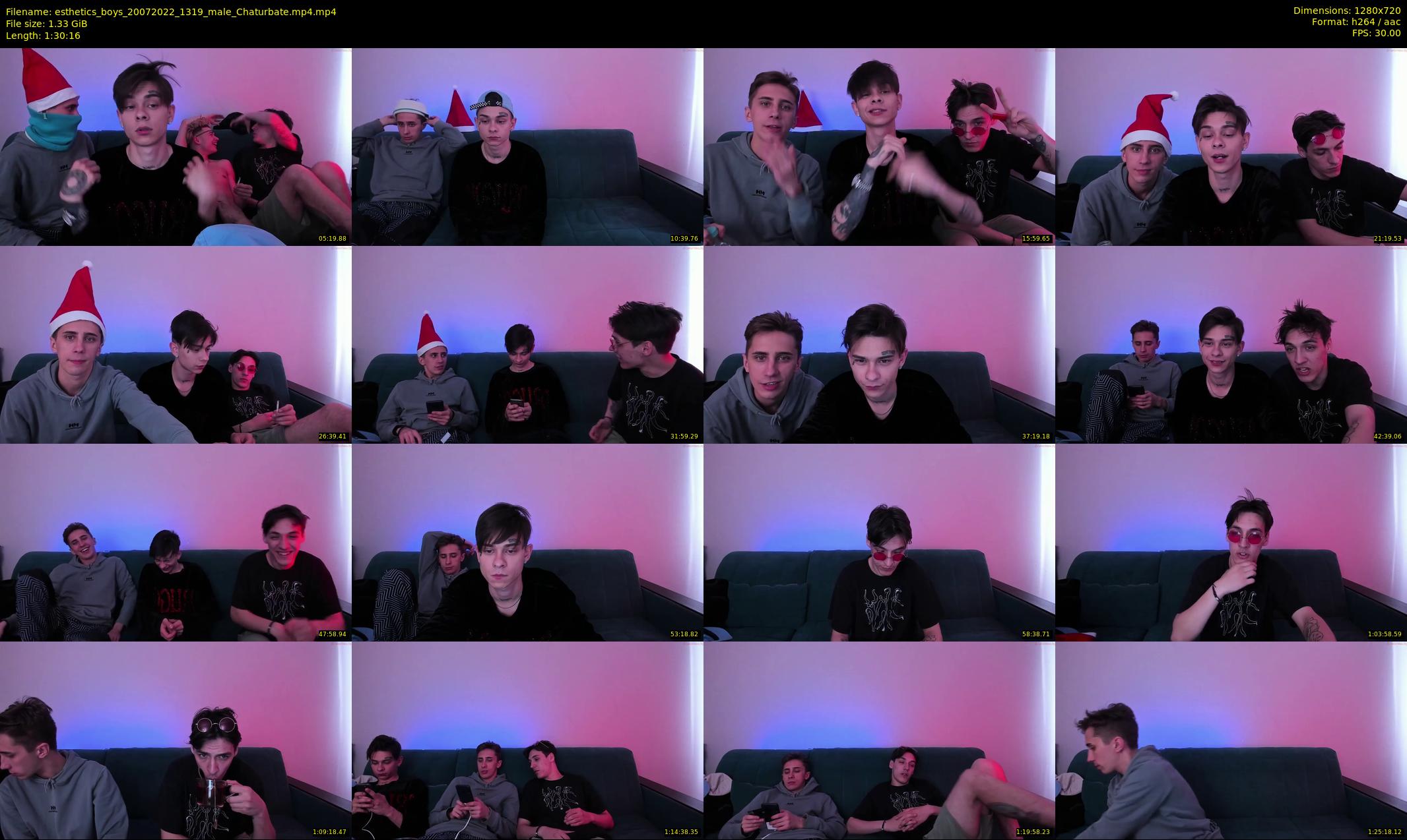 esthetics_boys — 91 minute Chaturbate male cam show recording, 720p, Jul 20, 2022