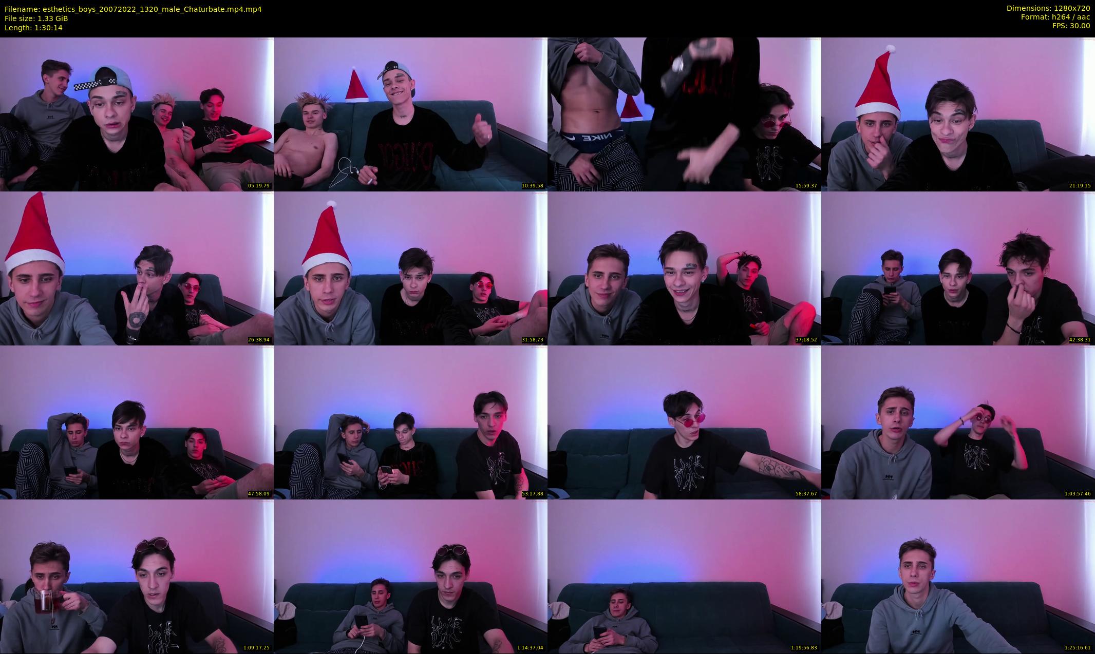 esthetics_boys — 91 minute Chaturbate male cam show recording, 720p, Jul 20, 2022