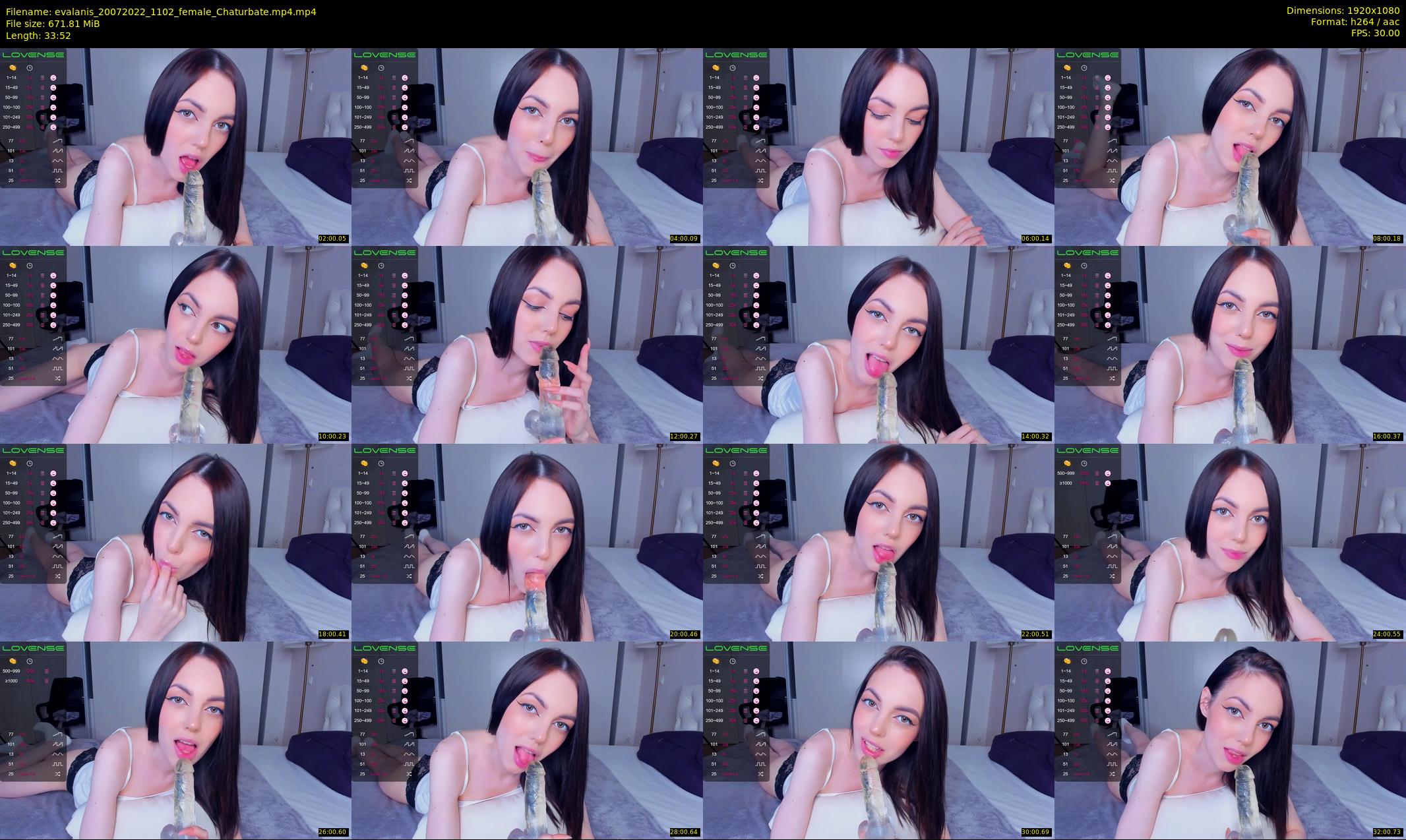 evalanis — 34 minute Chaturbate couple cam show recording, 1080p, Jul 20, 2022