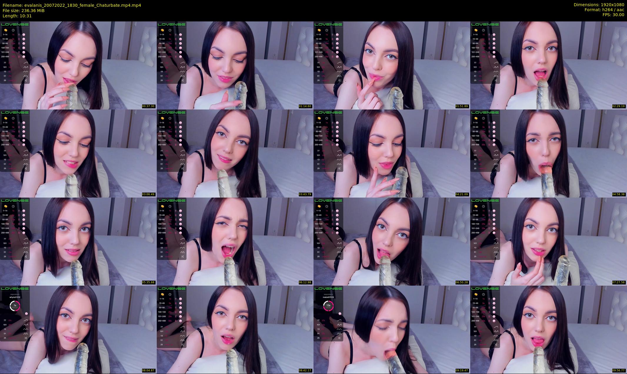 evalanis — 11 minute Chaturbate couple cam show recording, 1080p, Jul 20, 2022