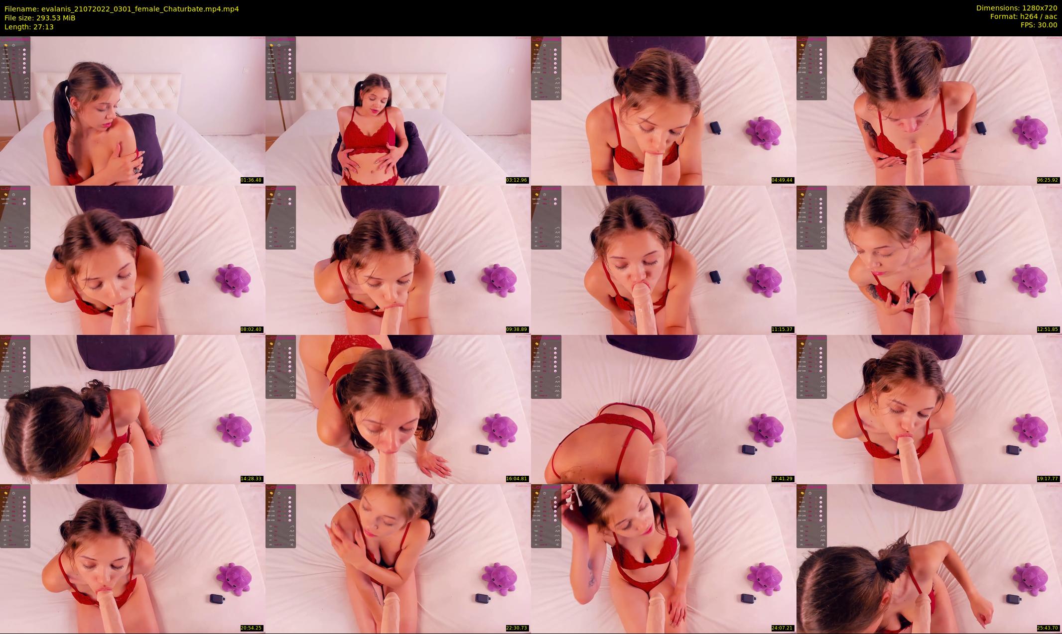 evalanis — 28 minute Chaturbate couple cam show recording, 720p, Jul 21, 2022