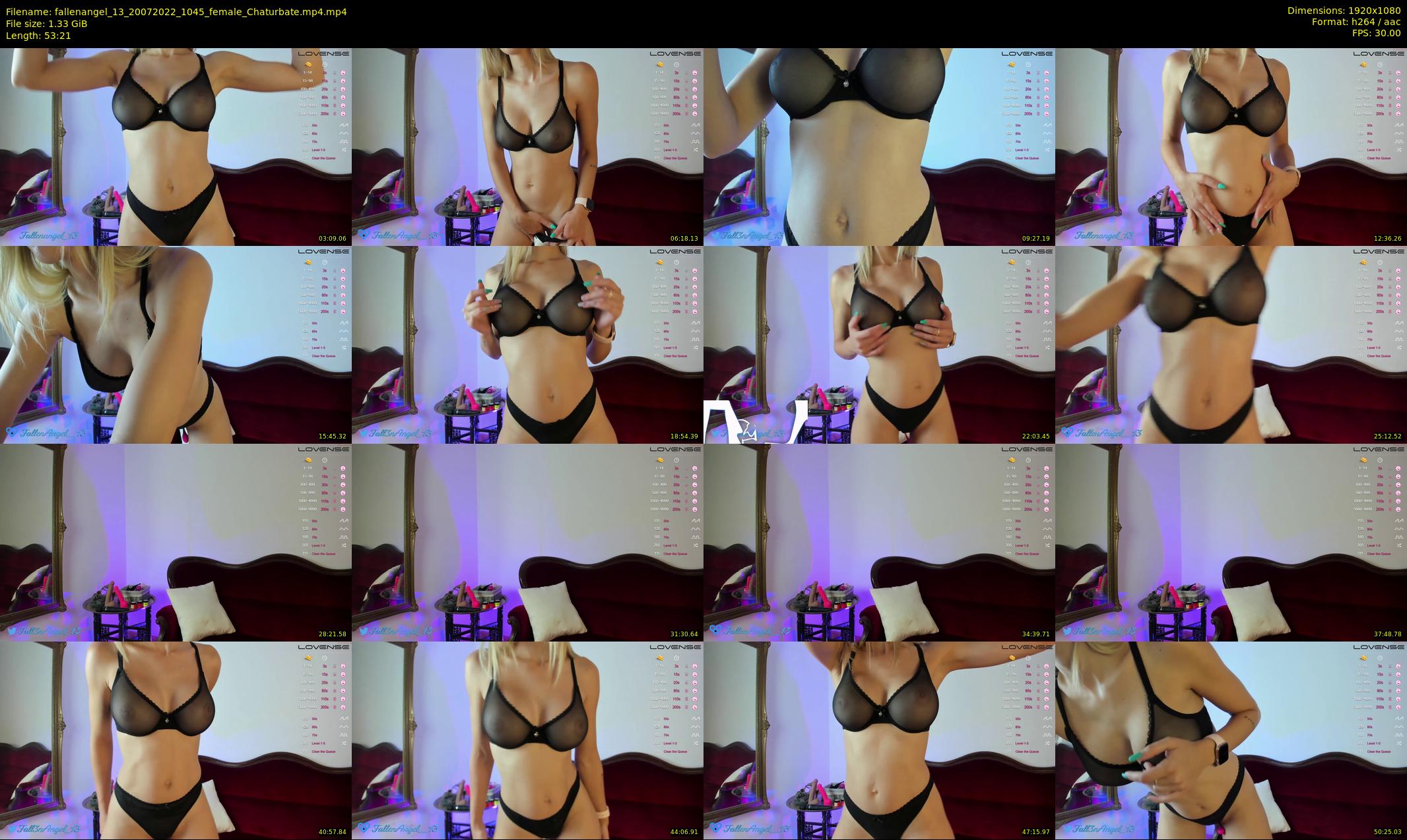 fallenangel_13 — 54 minute Chaturbate female cam show recording, 1080p, Jul 20, 2022