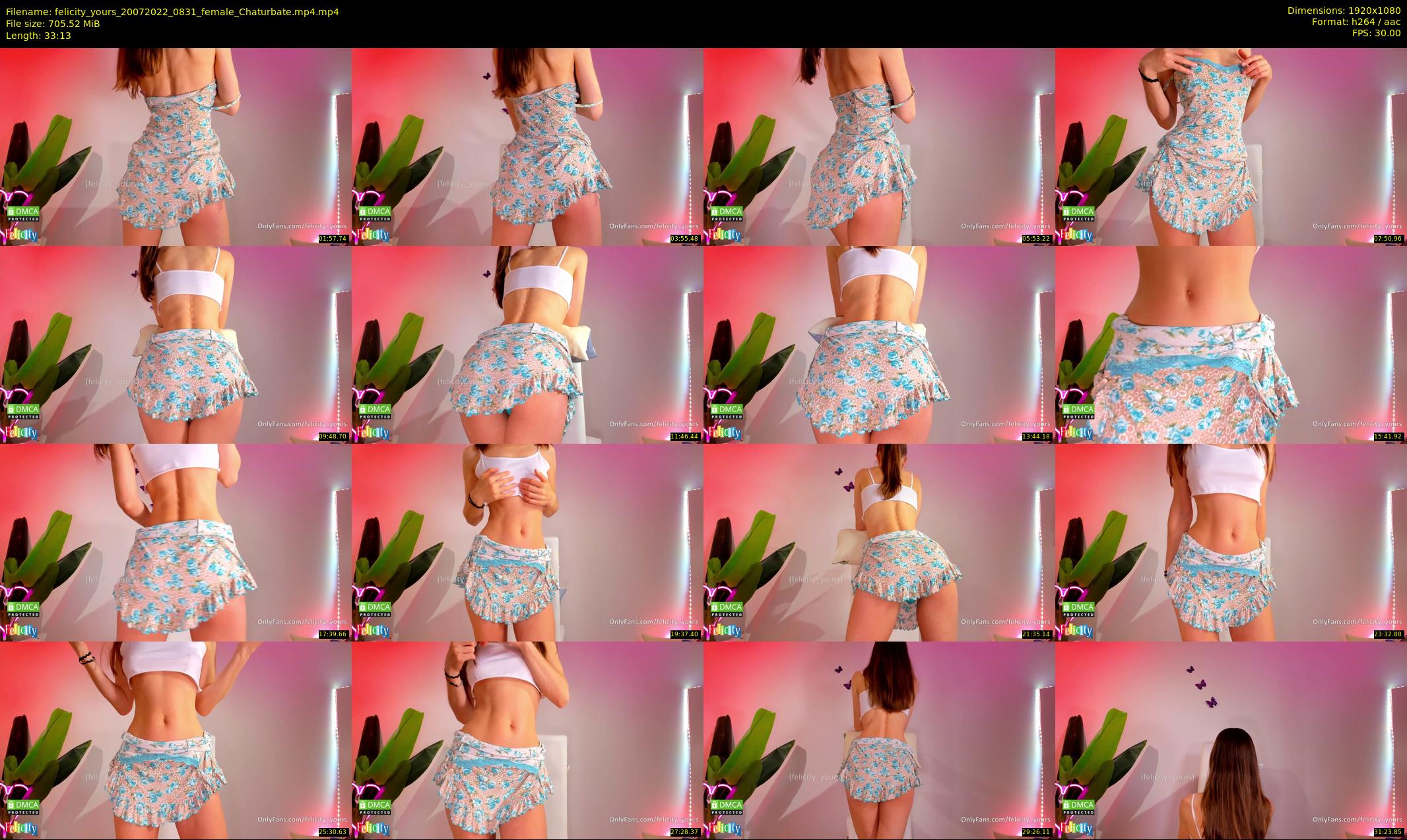 felicity_yours — 34 minute Chaturbate female cam show recording, 1080p, Jul 20, 2022
