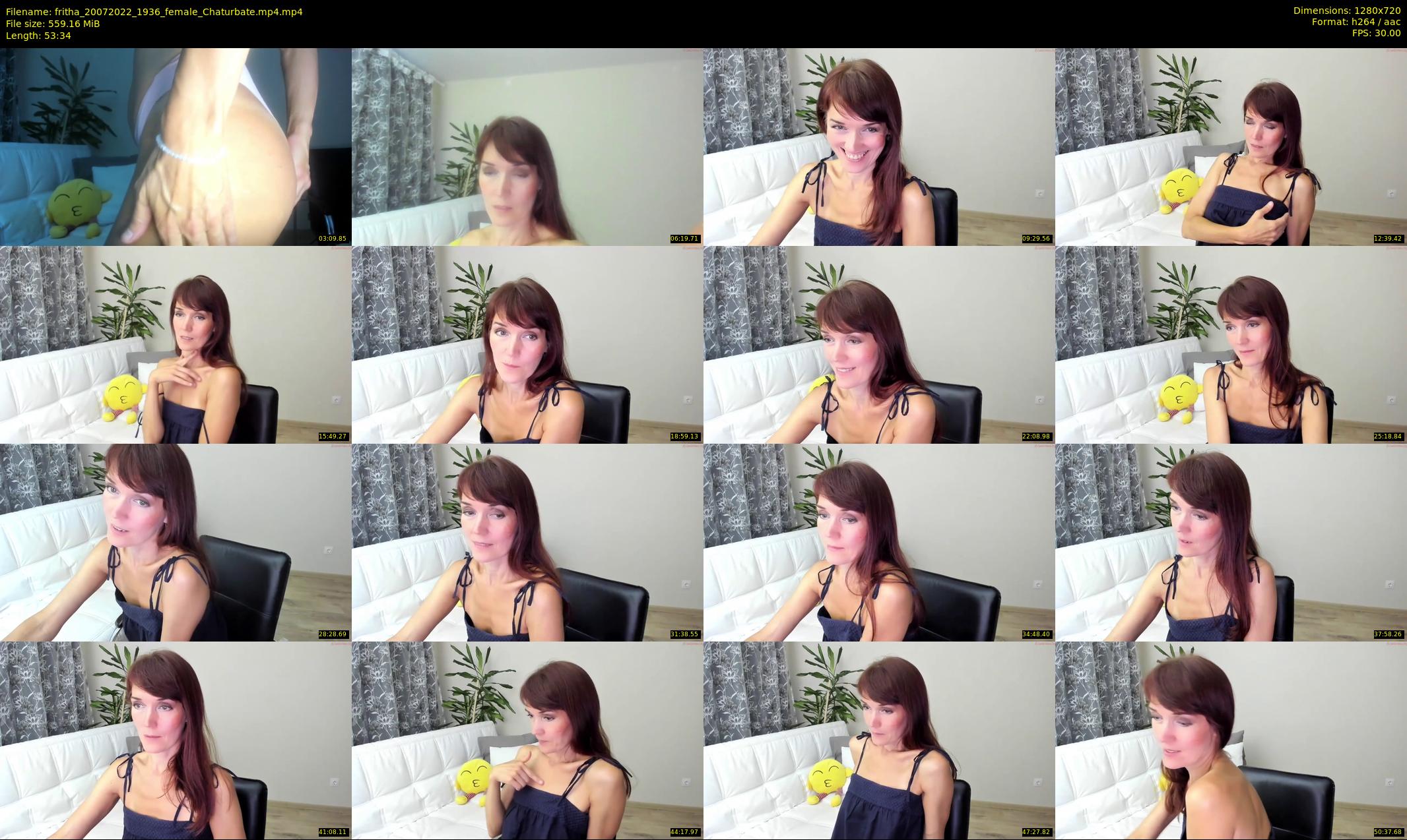 fritha — 54 minute Chaturbate female cam show recording, 720p, Jul 20, 2022