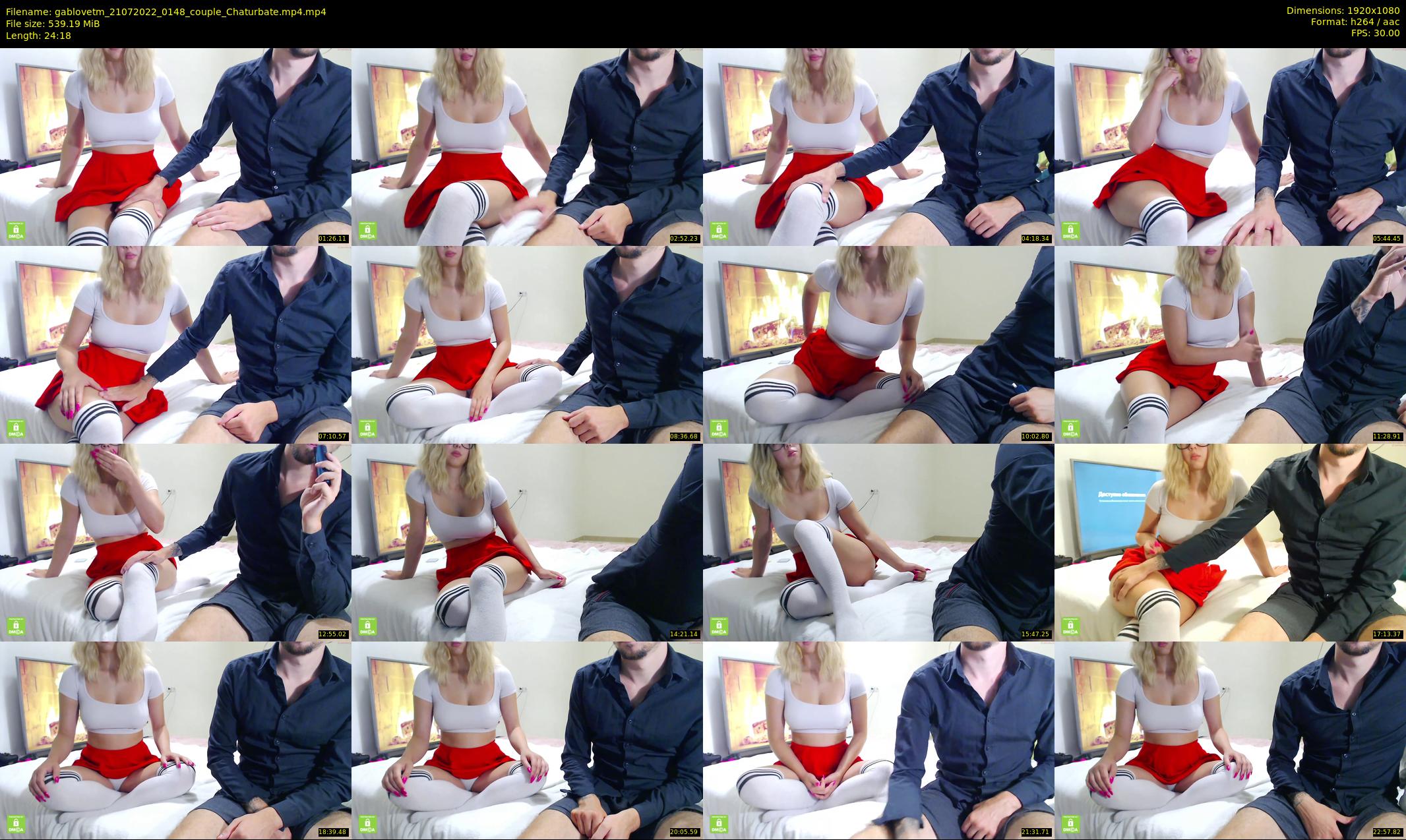 gablovetm — 25 minute Chaturbate couple cam show recording, 1080p, Jul 21, 2022