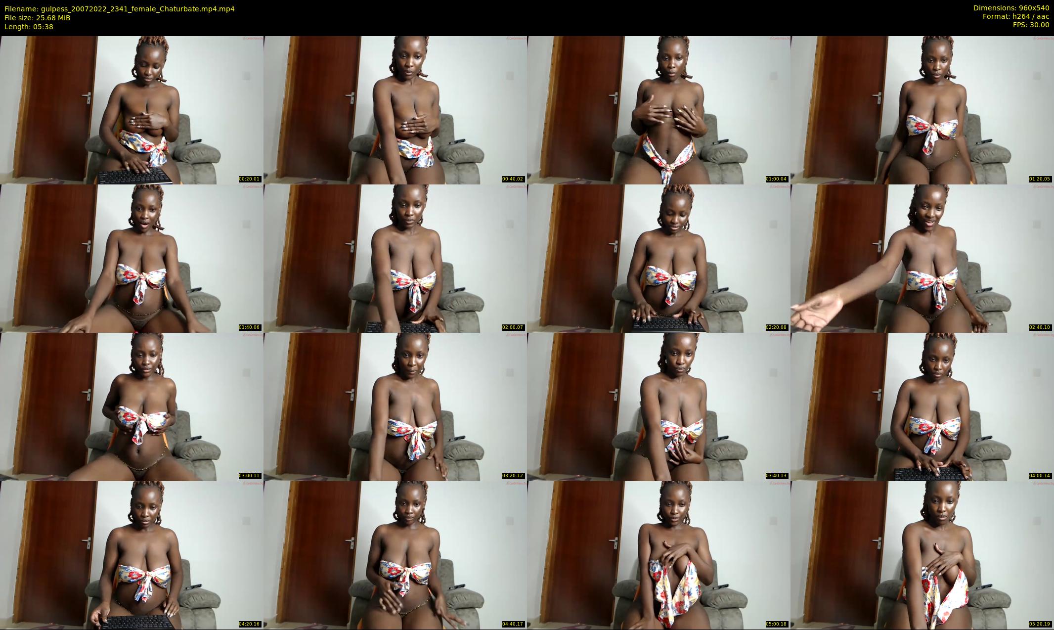 gulpess — 6 minute Chaturbate female cam show recording, 480p, Jul 20, 2022