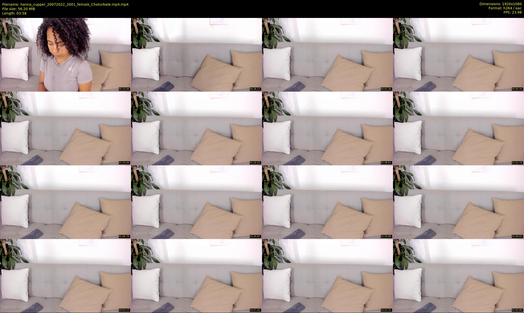hanna_cupper — 4 minute Chaturbate female cam show recording, 1080p, Jul 20, 2022