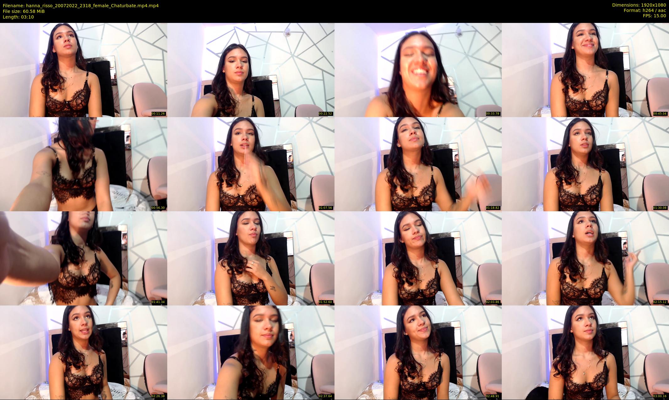 hanna_risso — 4 minute Chaturbate female cam show recording, 1080p, Jul 20, 2022