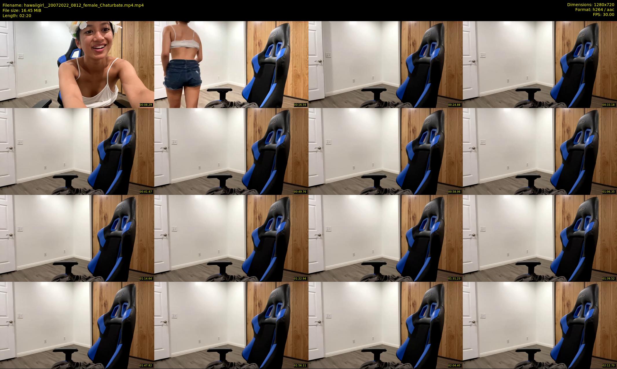 hawaiigirl_ — 3 minute Chaturbate female cam show recording, 720p, Jul 20, 2022