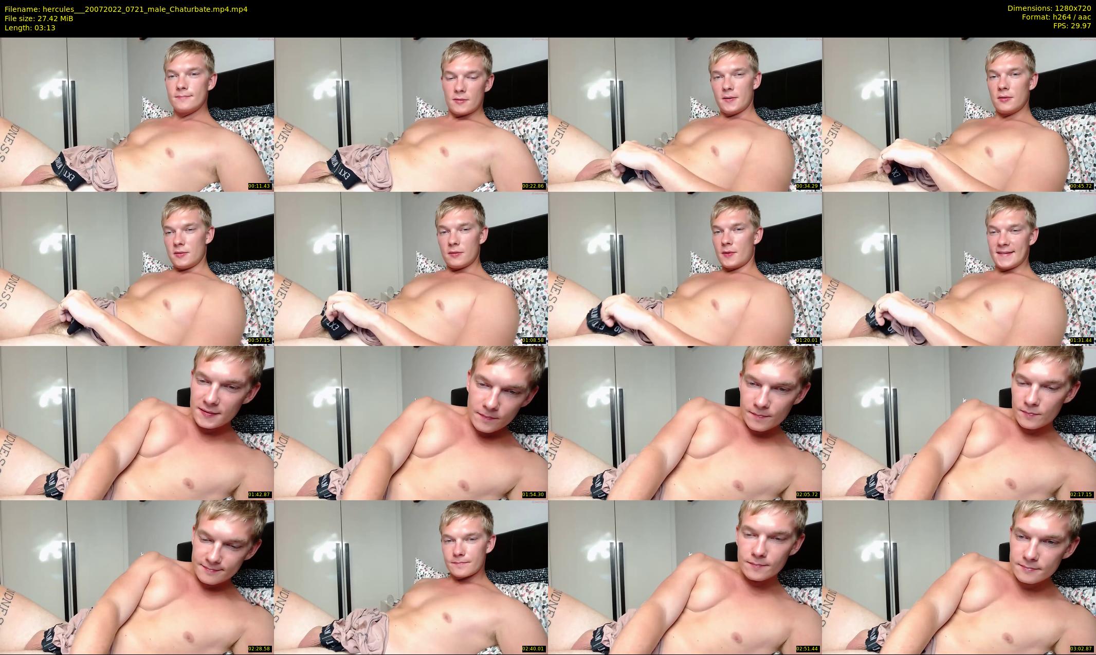 hercules__ — 4 minute Chaturbate male cam show recording, 720p, Jul 20, 2022