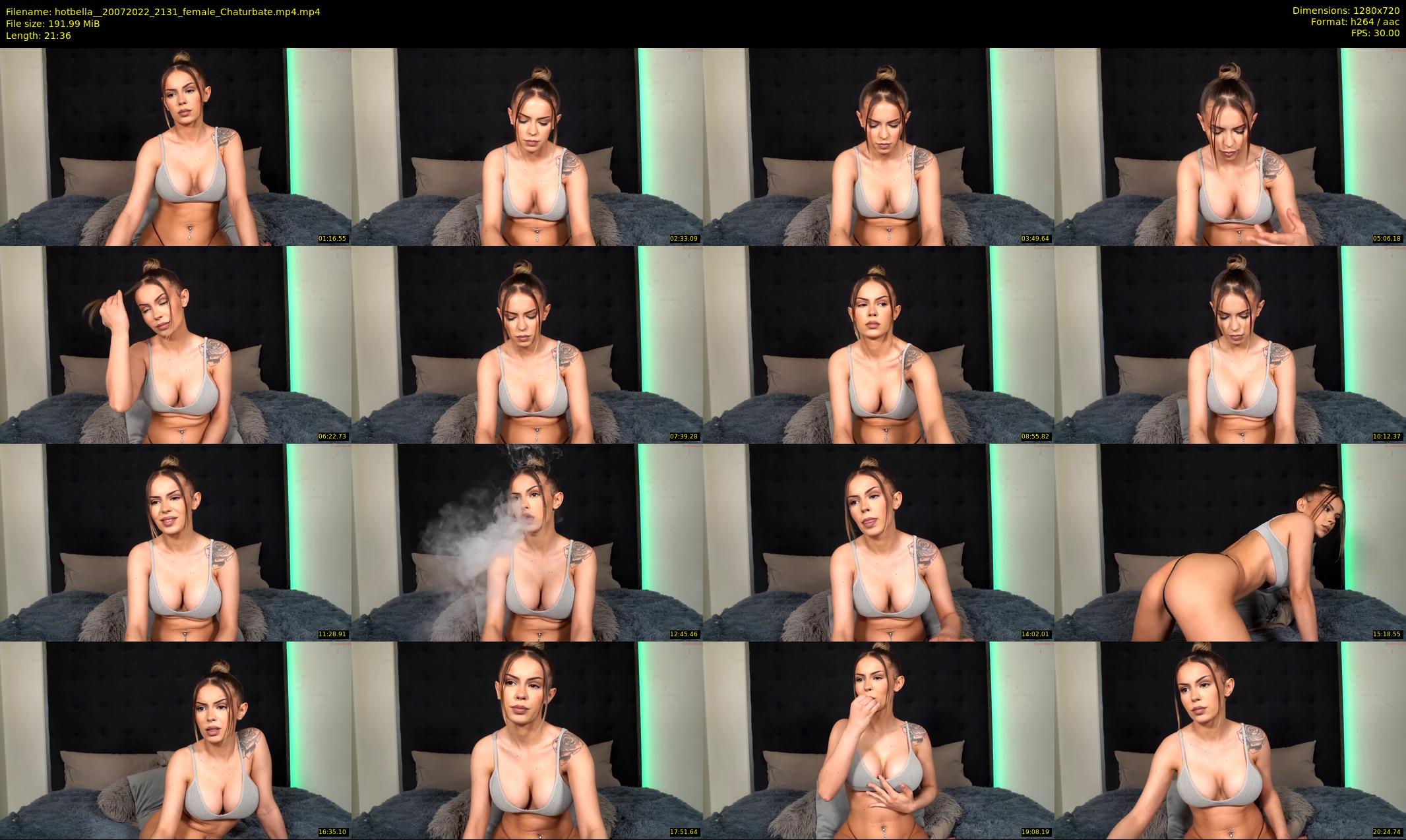 hotbella_ — 22 minute Chaturbate female cam show recording, 720p, Jul 20, 2022