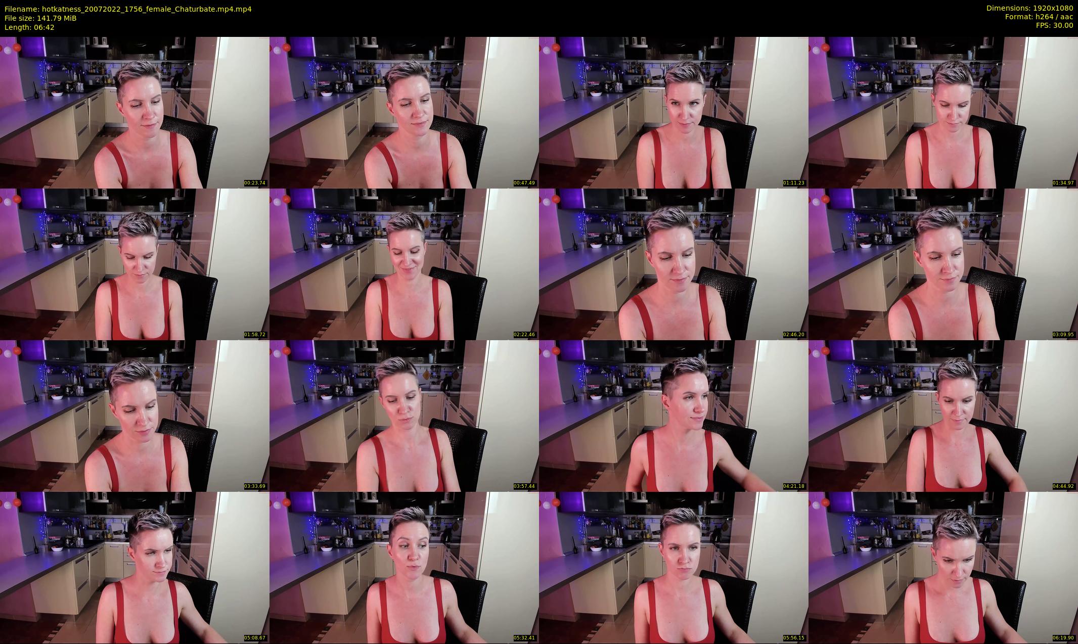 hotkatness — 7 minute Chaturbate female cam show recording, 1080p, Jul 20, 2022