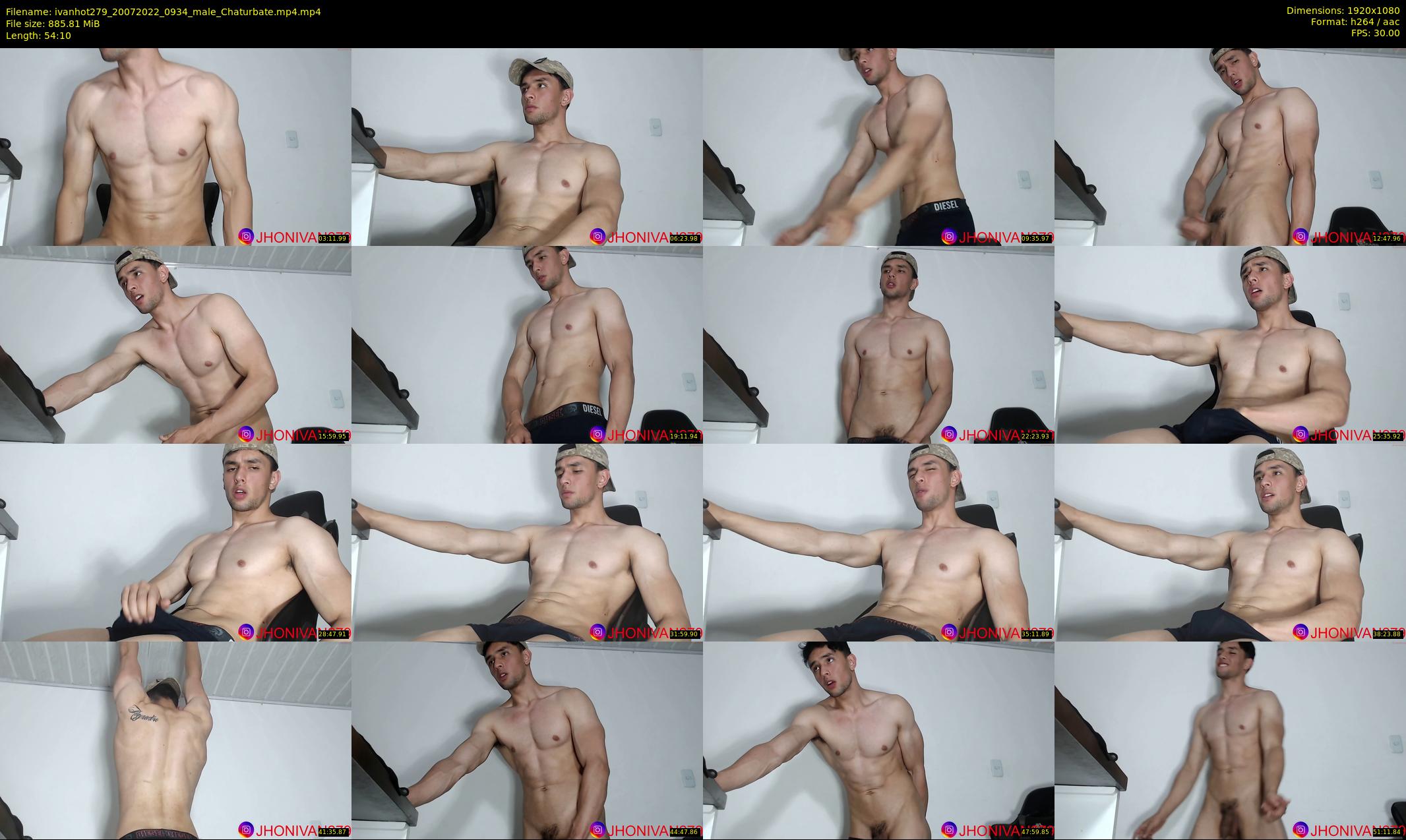 ivanhot279 — 55 minute Chaturbate male cam show recording, 1080p, Jul 20, 2022
