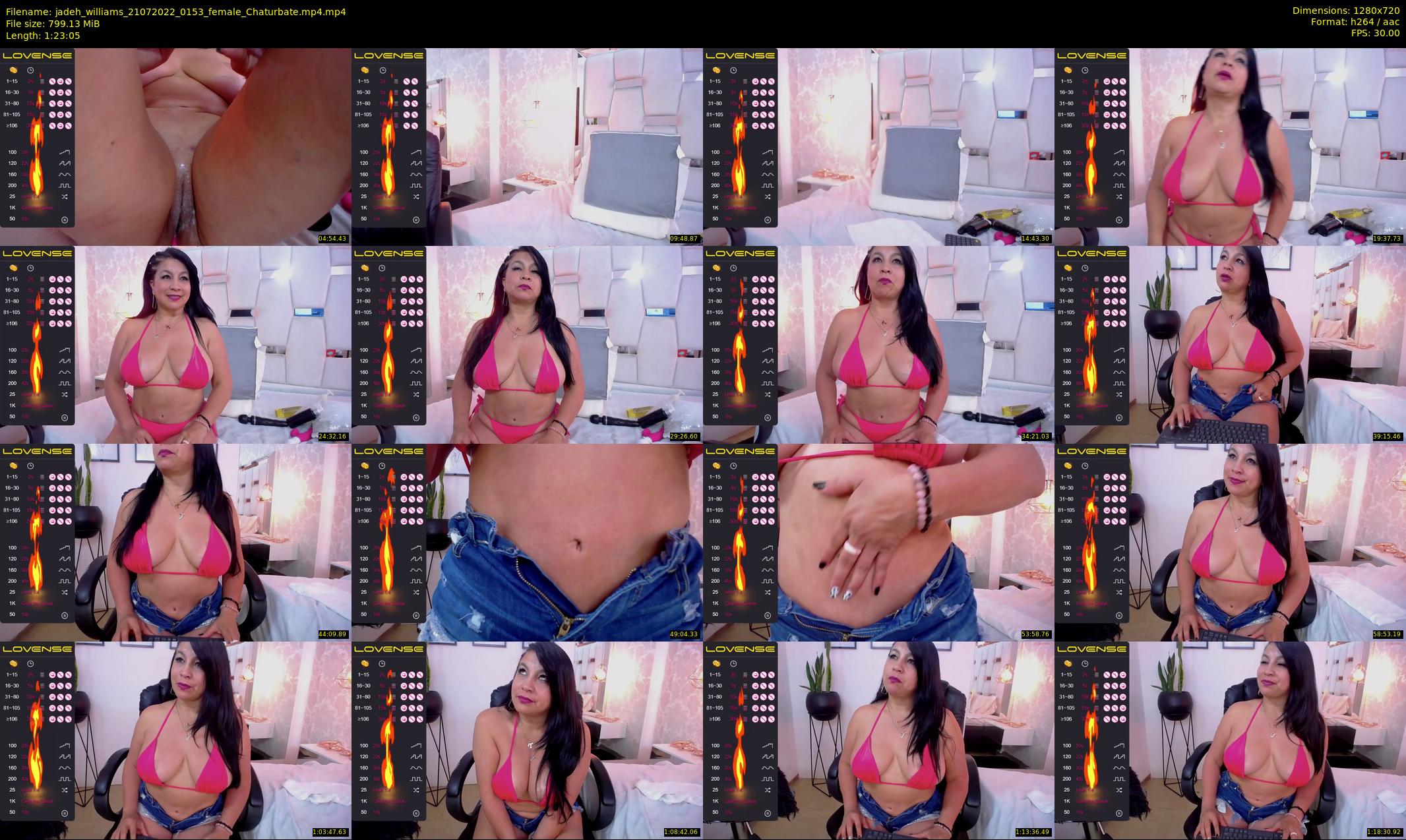 jadeh_williams — 84 minute Chaturbate female cam show recording, 720p, Jul 21, 2022