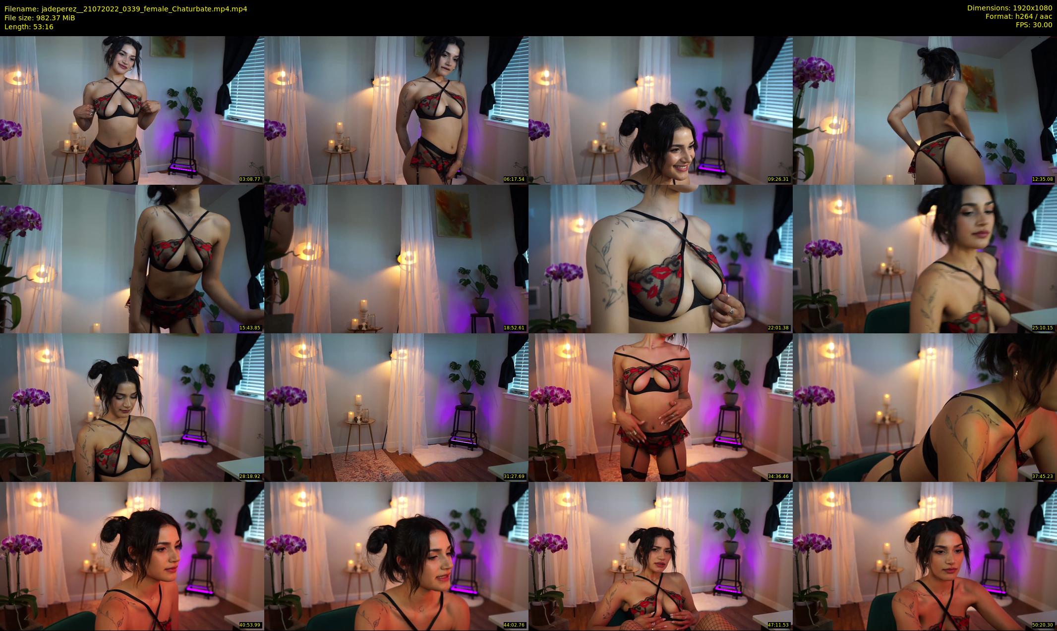 jadeperez_ — 54 minute Chaturbate female cam show recording, 1080p, Jul 21, 2022