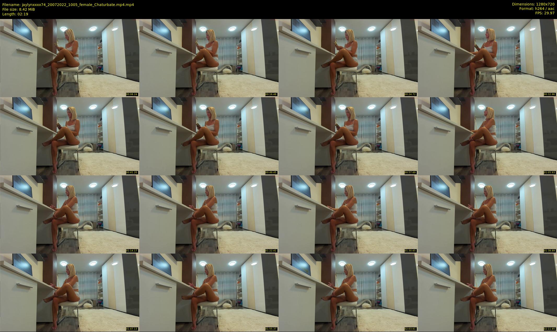 jaylynxxxx74 — 3 minute Chaturbate female cam show recording, 720p, Jul 20, 2022
