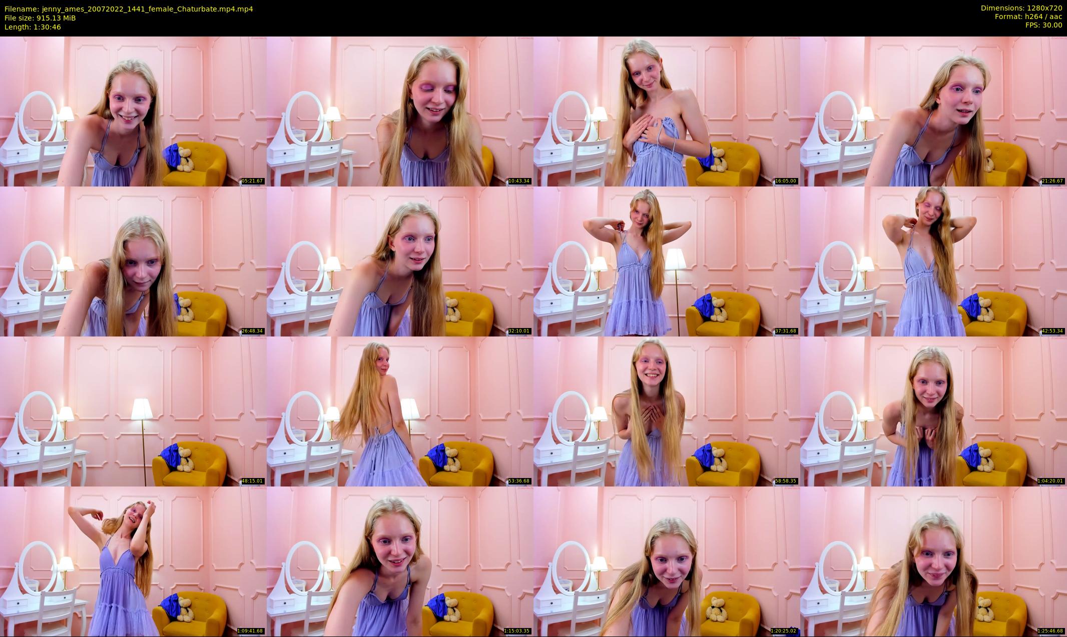 jenny_ames — 91 minute Chaturbate female cam show recording, 720p, Jul 20, 2022