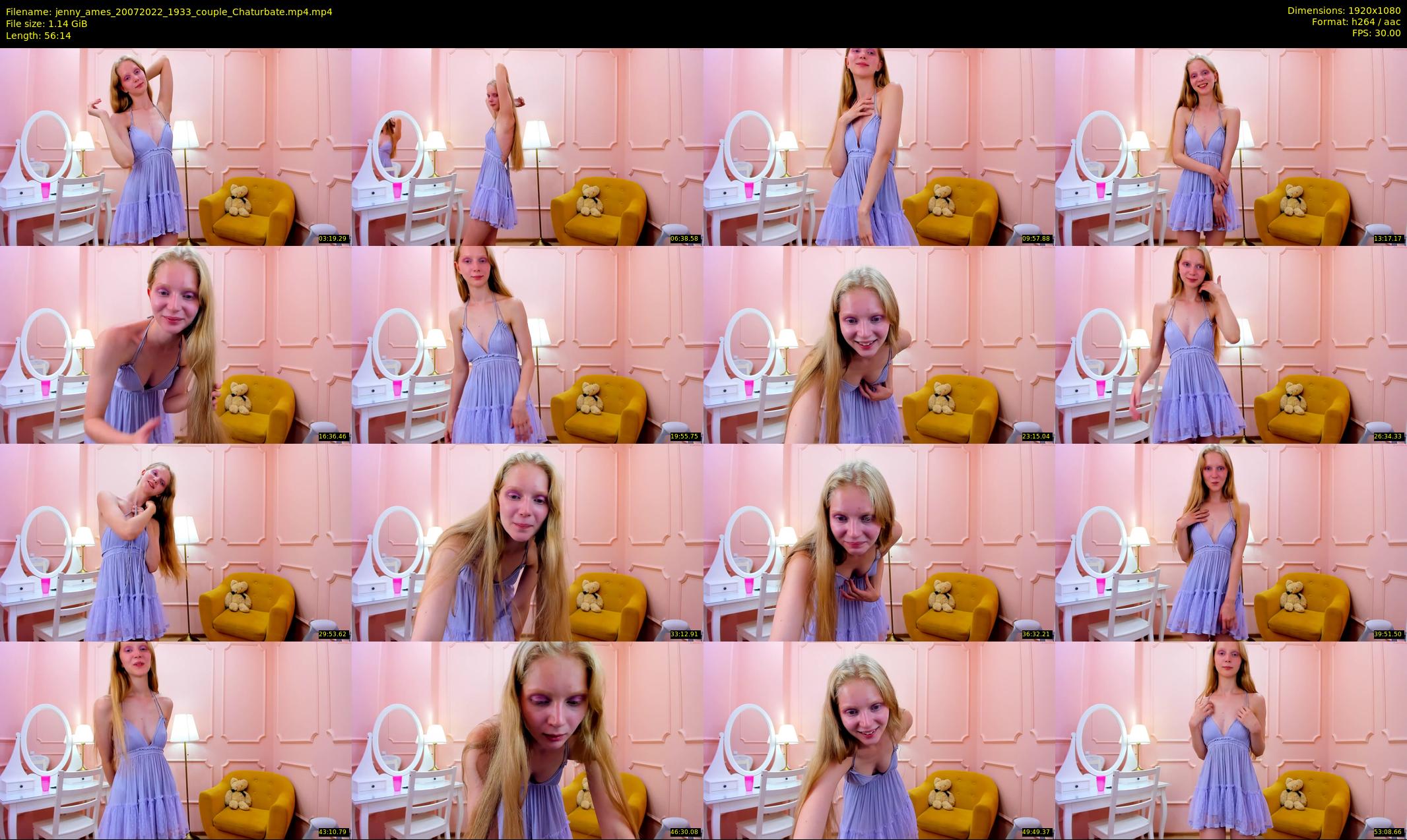 jenny_ames — 57 minute Chaturbate female cam show recording, 1080p, Jul 20, 2022