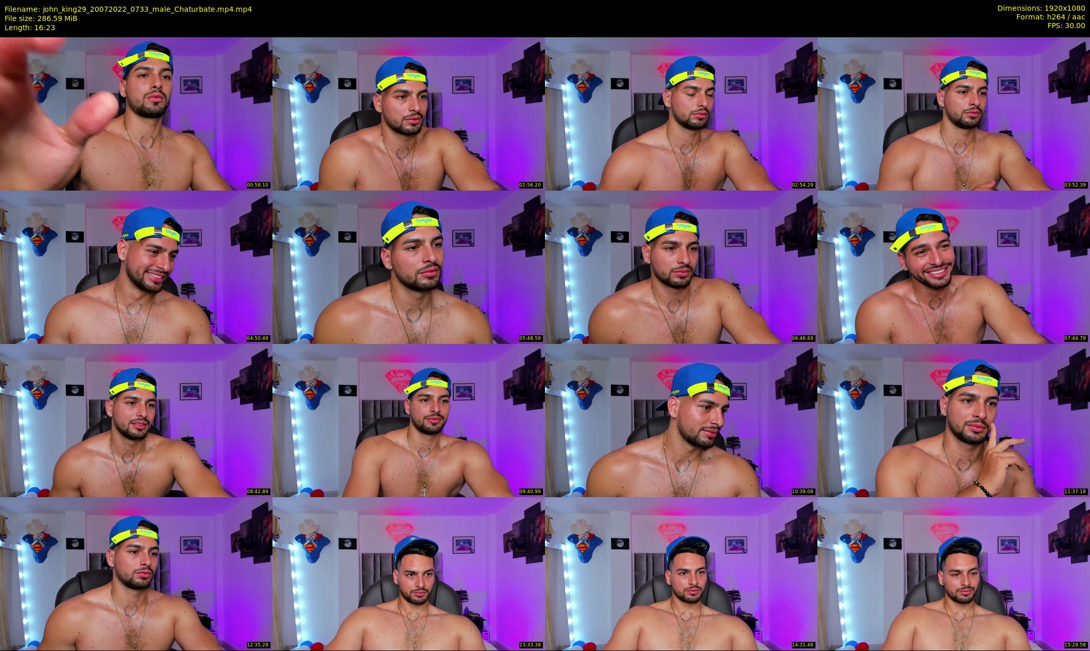 john_king29 — 17 minute Chaturbate male cam show recording, 1080p, Jul 20, 2022