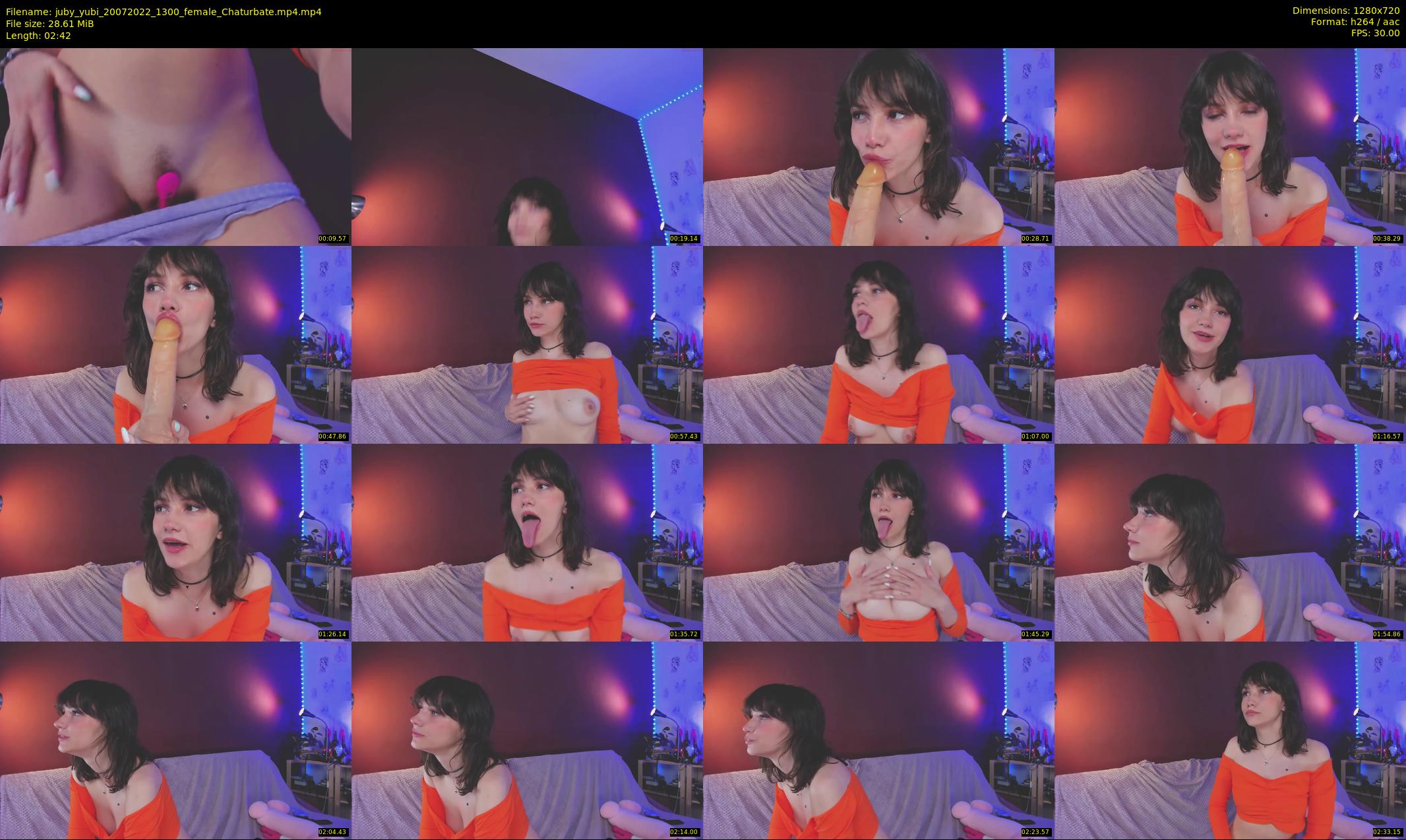 juby_yubi — 3 minute Chaturbate female cam show recording, 720p, Jul 20, 2022