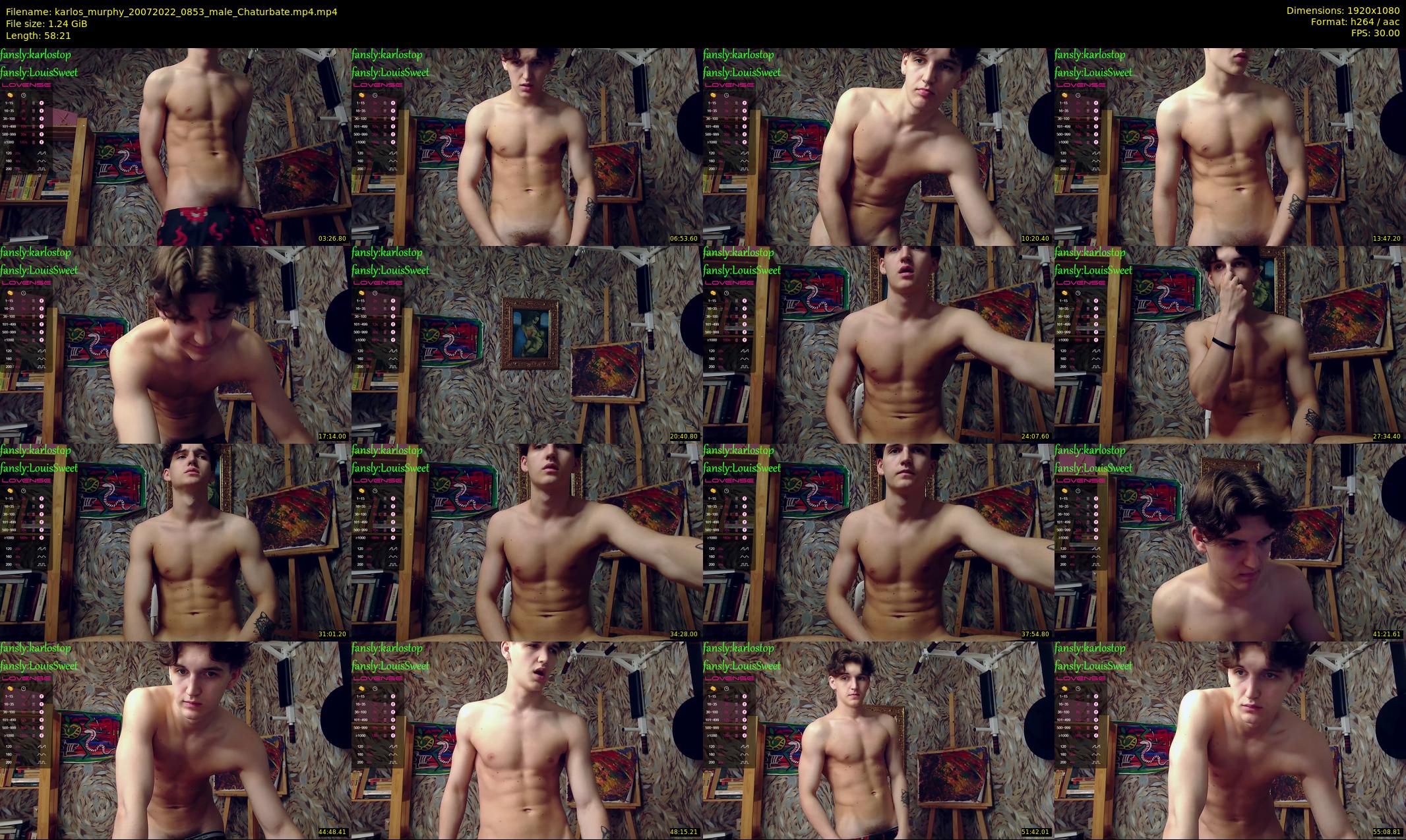 karlos_murphy — 59 minute Chaturbate male cam show recording, 1080p, Jul 20, 2022