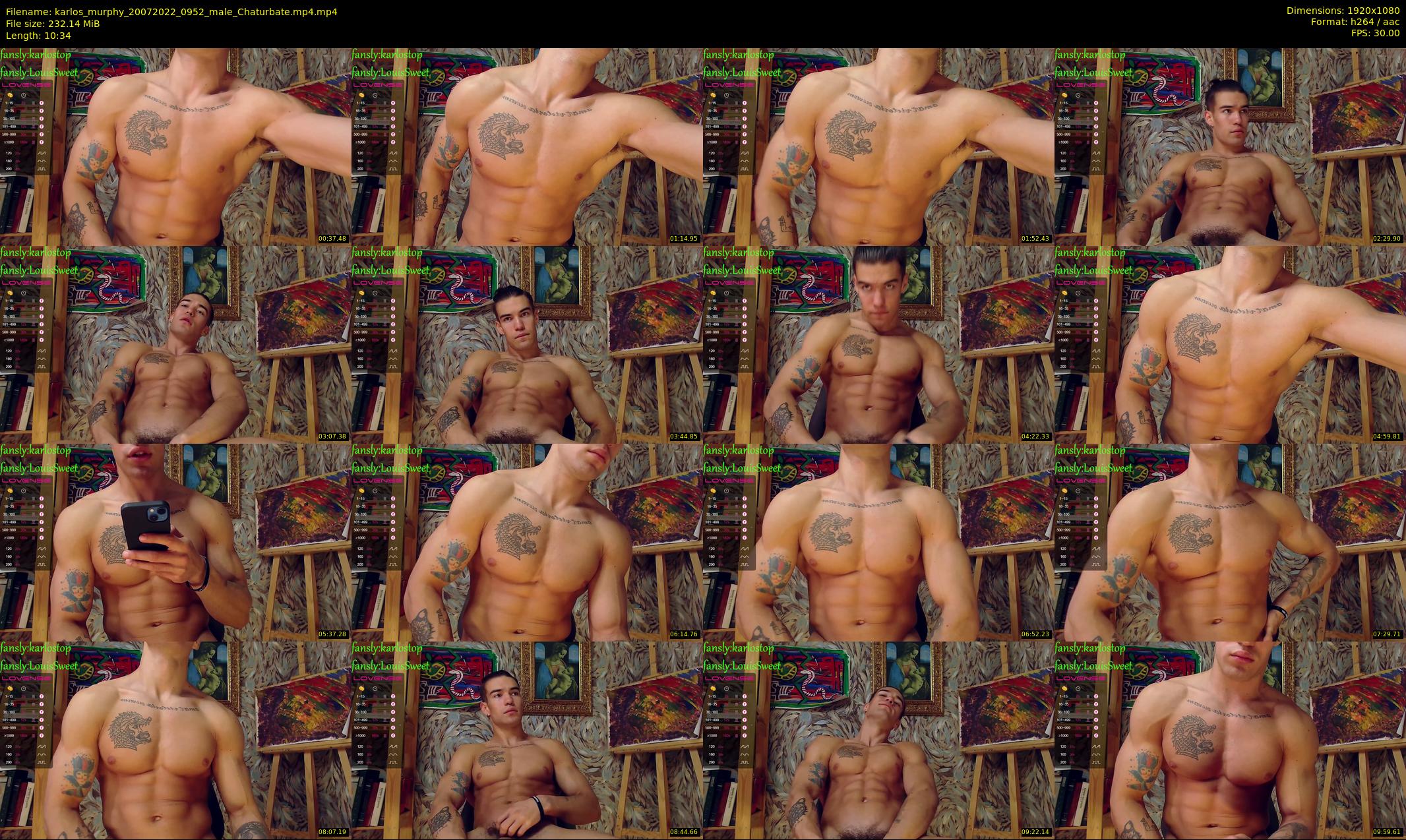 karlos_murphy — 11 minute Chaturbate male cam show recording, 1080p, Jul 20, 2022