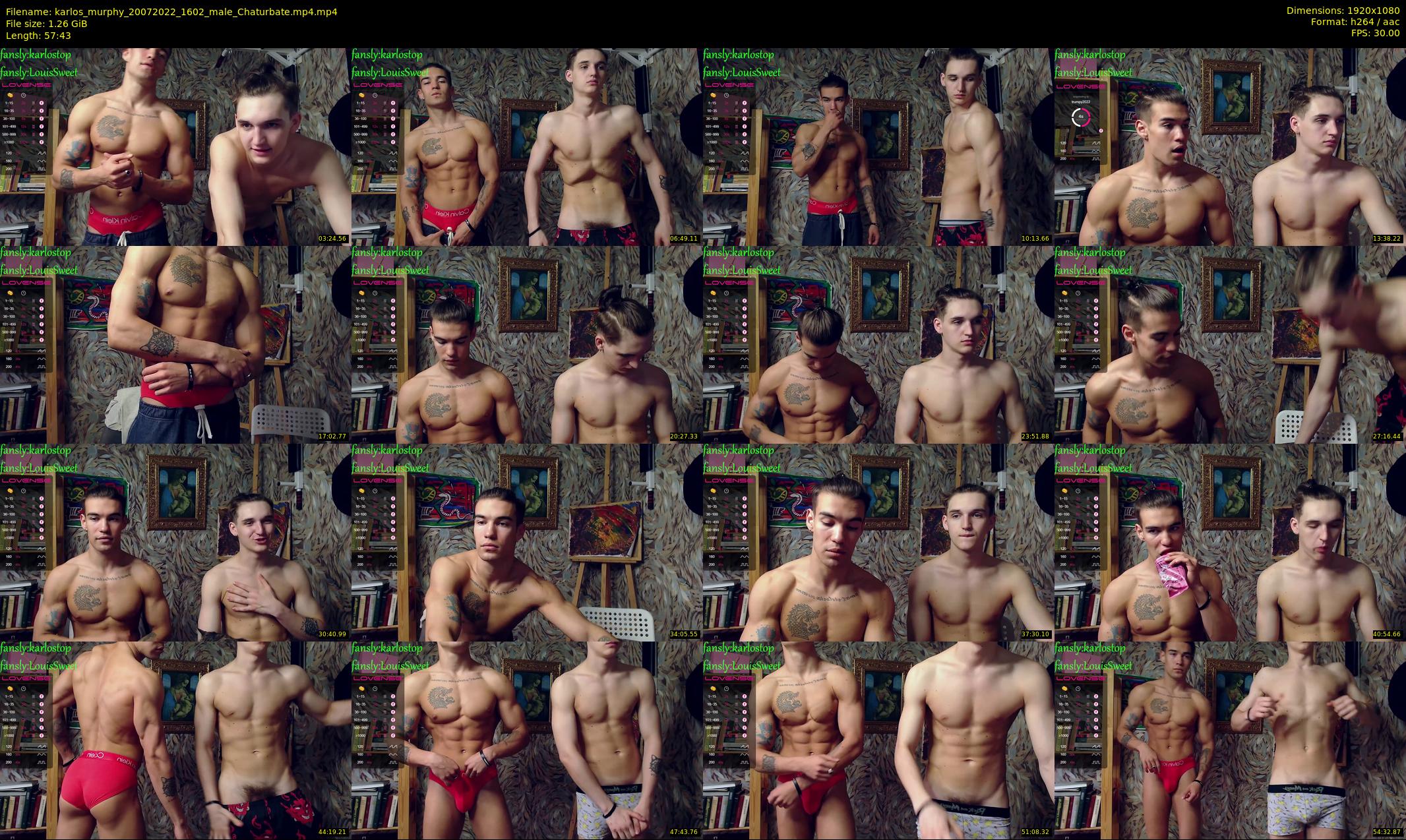 karlos_murphy — 58 minute Chaturbate male cam show recording, 1080p, Jul 20, 2022
