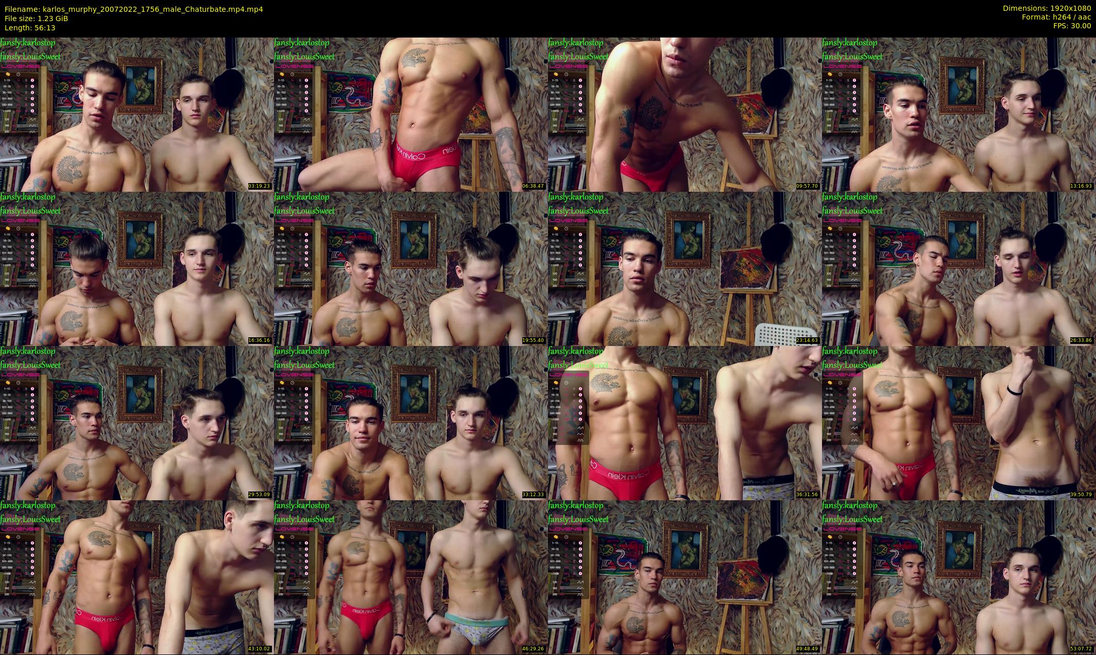 karlos_murphy — 57 minute Chaturbate male cam show recording, 1080p, Jul 20, 2022