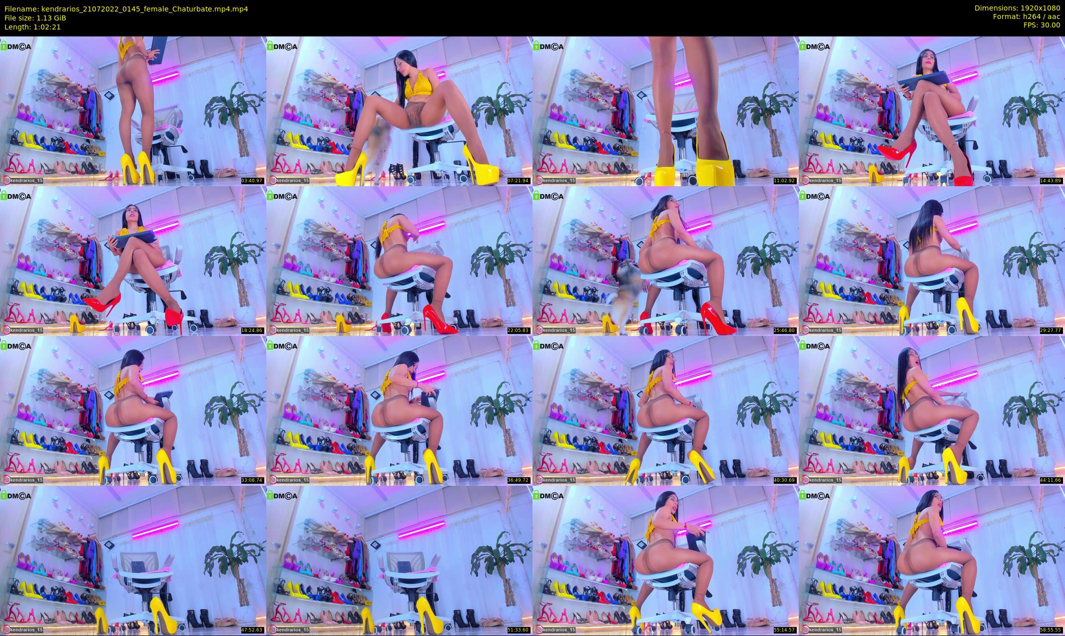 kendrarios — 63 minute Chaturbate female cam show recording, 1080p, Jul 21, 2022