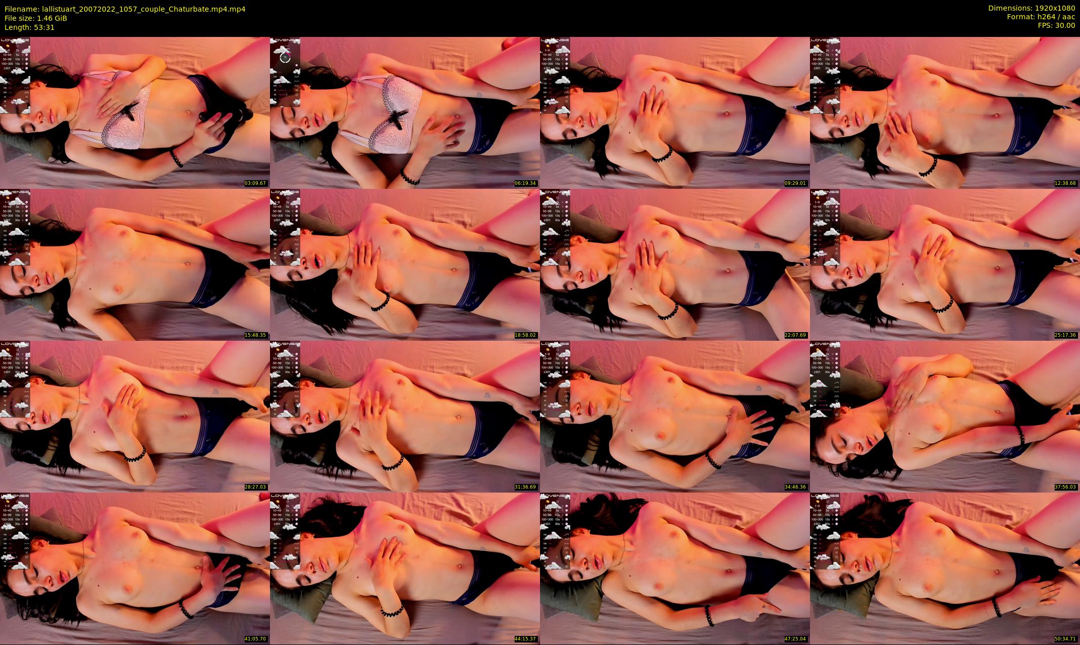 lallistuart — 54 minute Chaturbate female cam show recording, 1080p, Jul 20, 2022