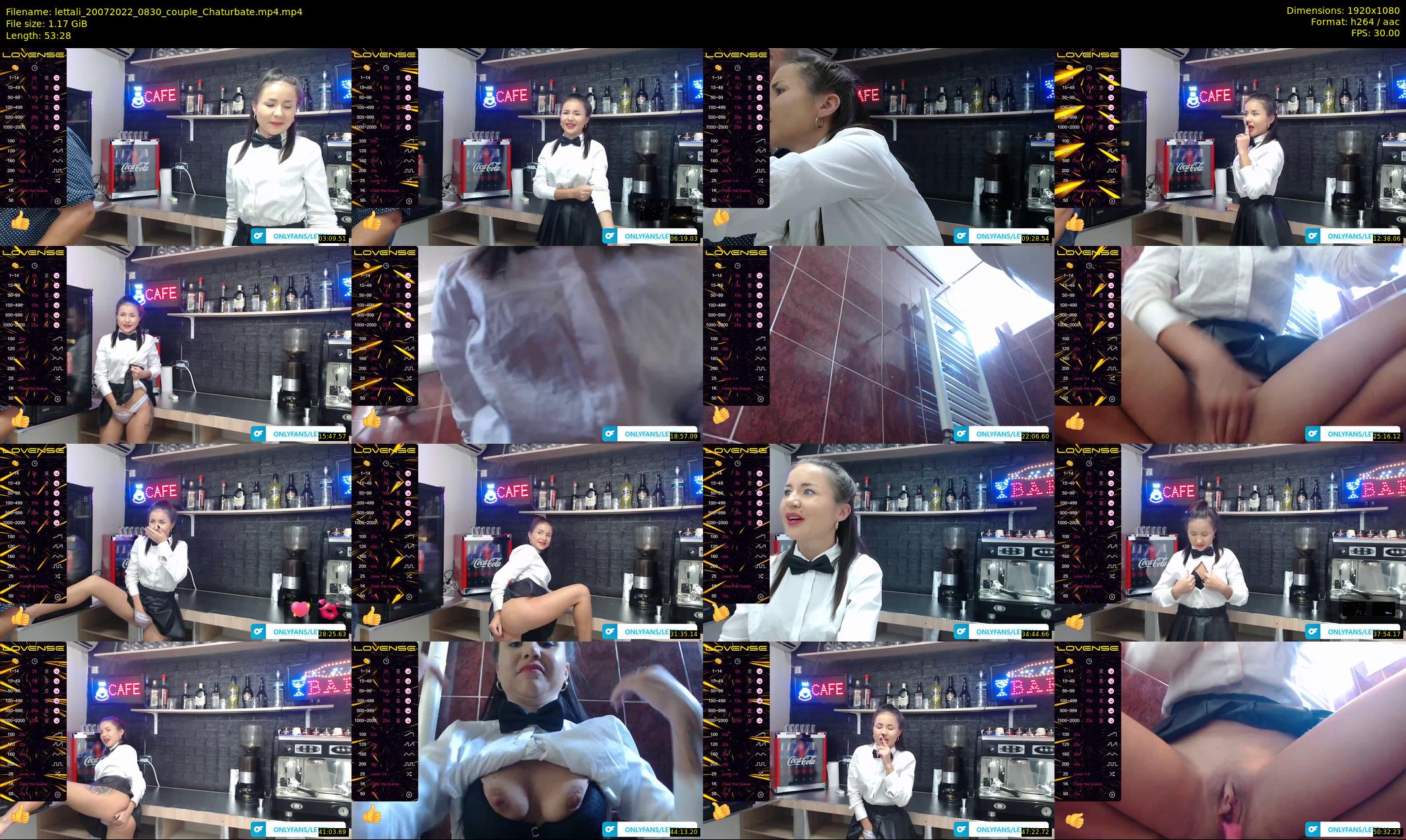 lettali — 54 minute Chaturbate female cam show recording, 1080p, Jul 20, 2022