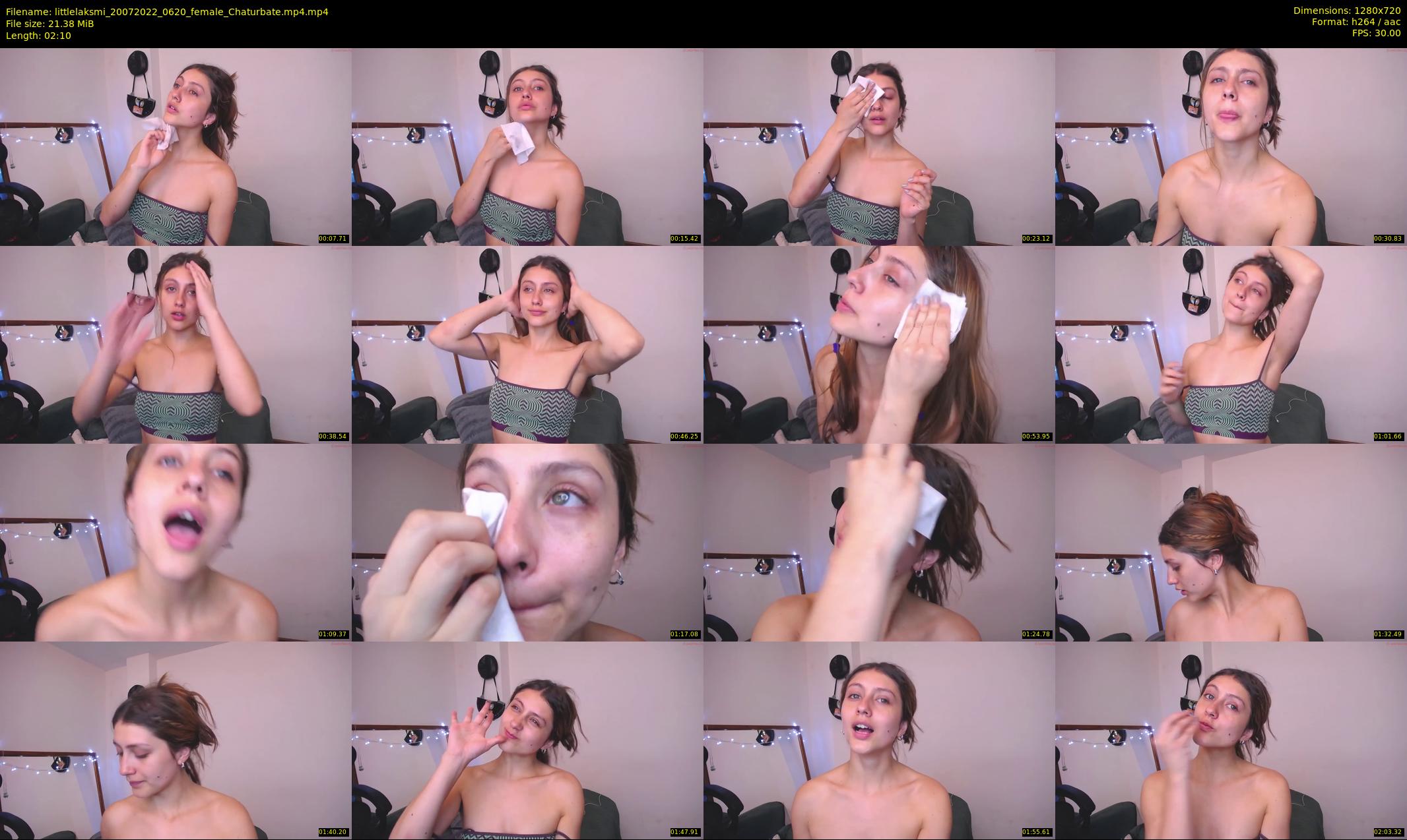 littlelaksmi — 3 minute Chaturbate female cam show recording, 720p, Jul 20, 2022