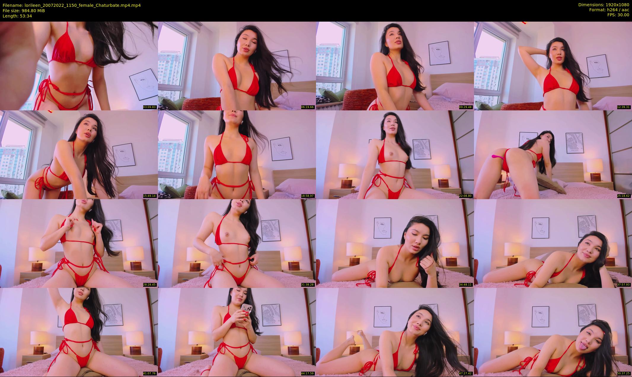 lorileen — 54 minute Chaturbate female cam show recording, 1080p, Jul 20, 2022