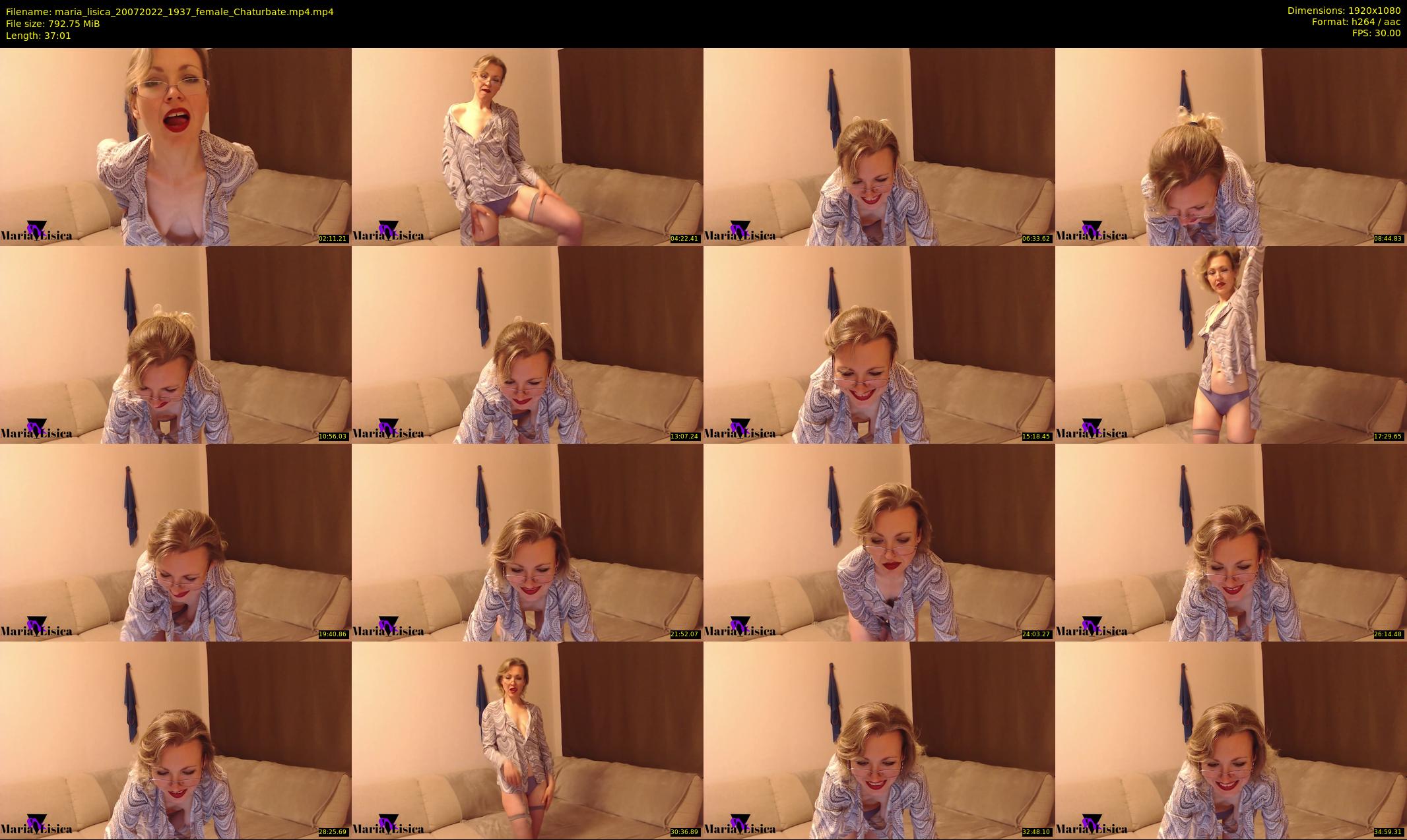 maria_lisica — 38 minute Chaturbate female cam show recording, 1080p, Jul 20, 2022