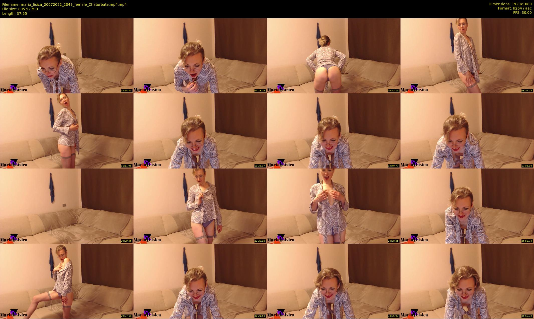 maria_lisica — 38 minute Chaturbate female cam show recording, 1080p, Jul 20, 2022