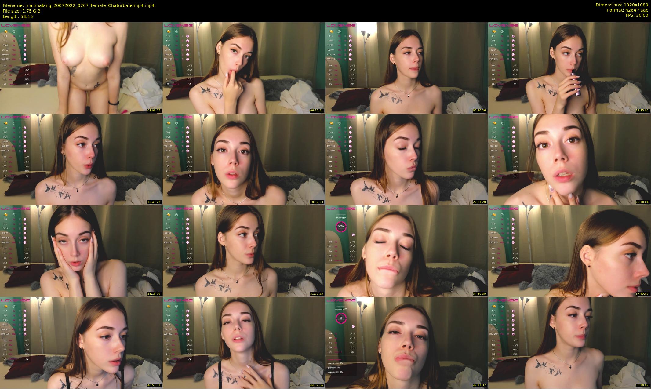 marshalang — 54 minute Chaturbate couple cam show recording, 1080p, Jul 20, 2022